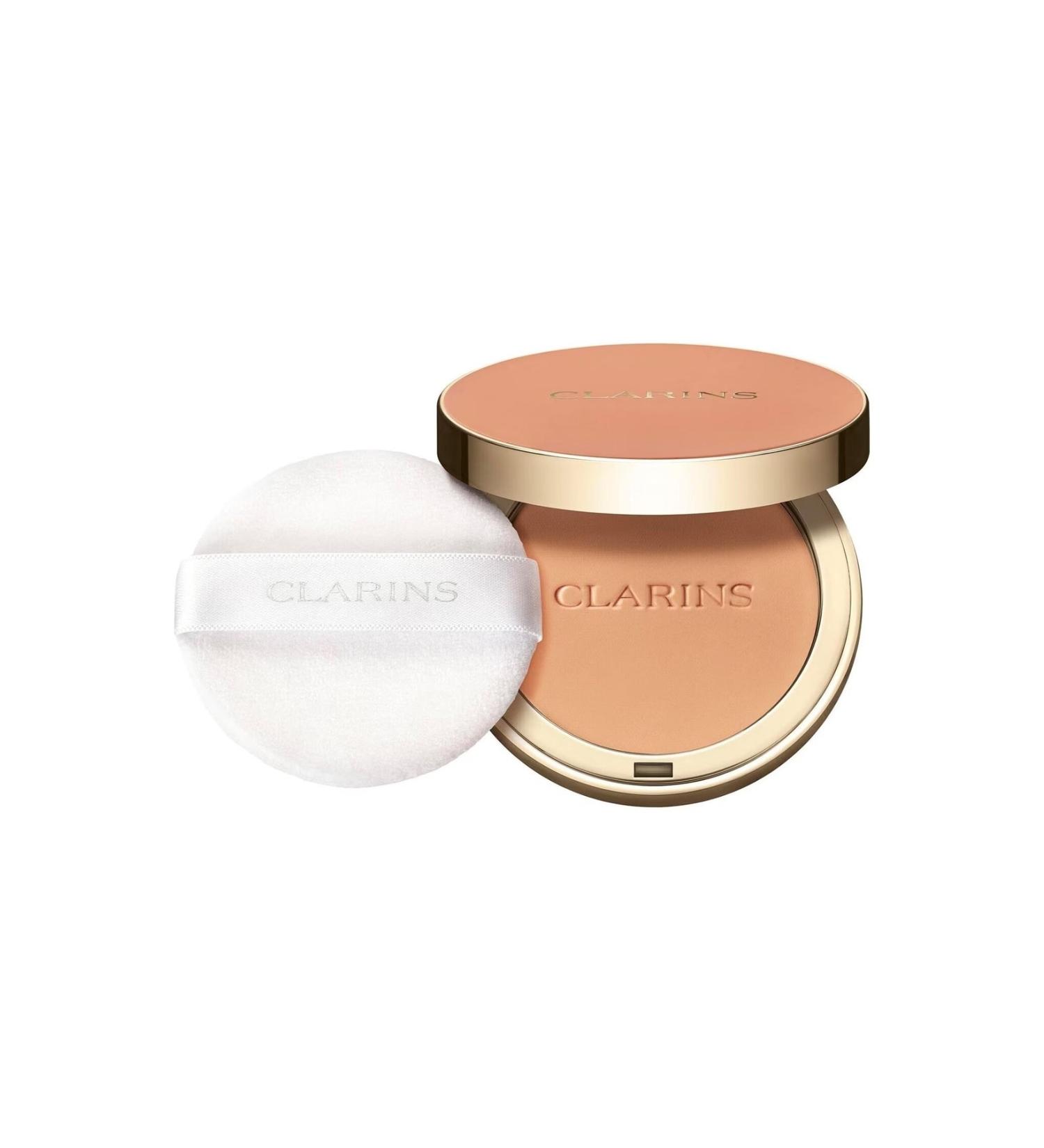 Clarins Ever Matte Compact Powder - Skin Tone Equalizing Mattifying Compact Powder
