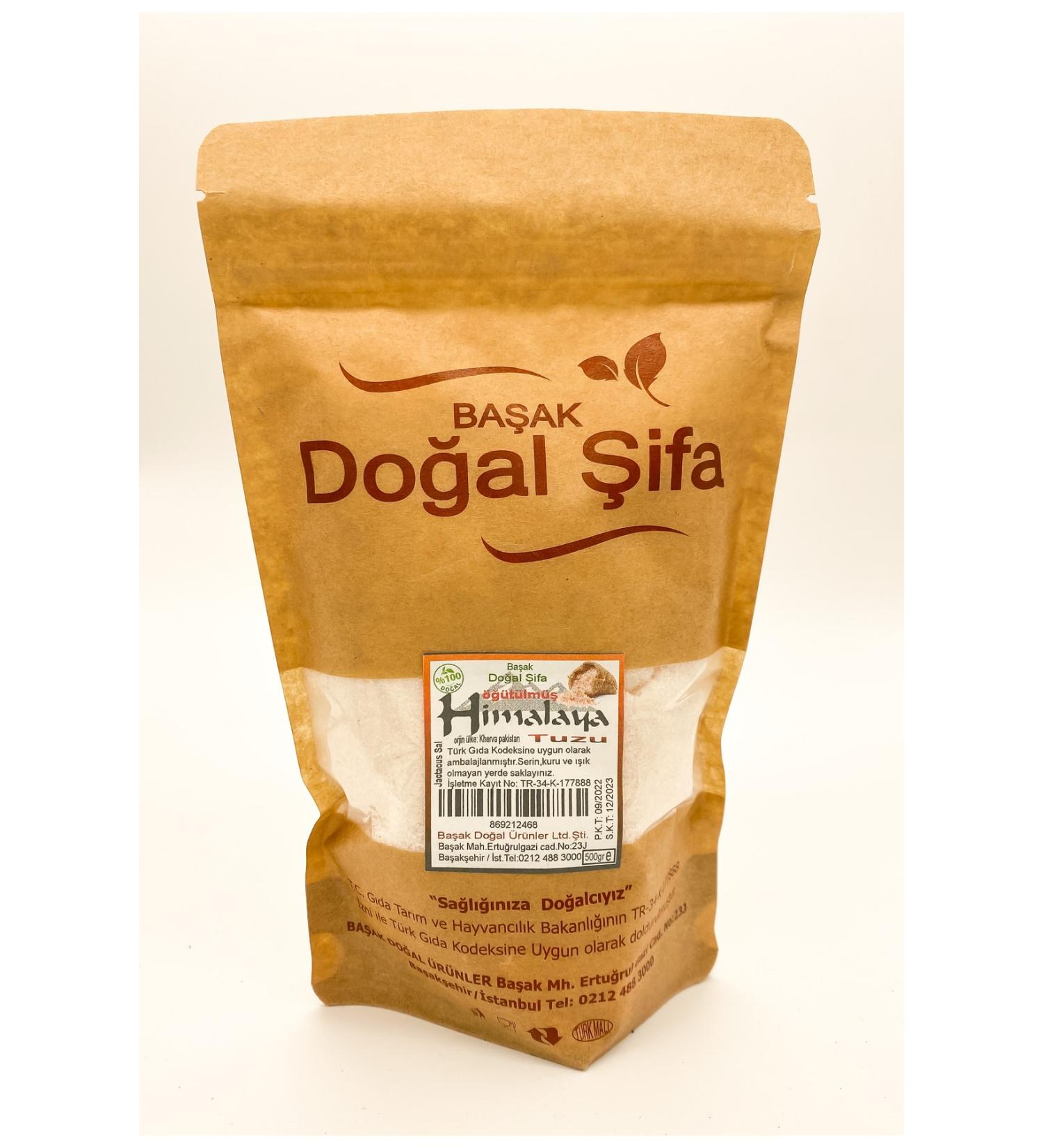 BASAK NATURAL HEALING Himalayan Salt Ground 500gr