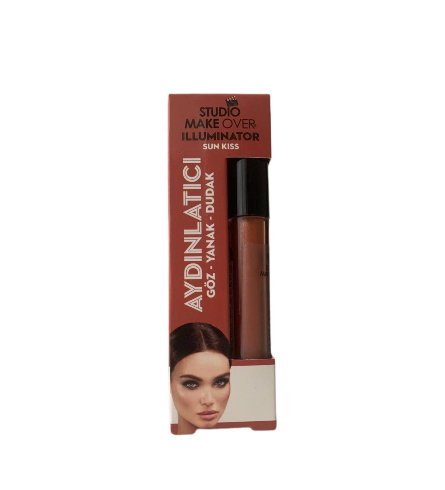 Makeover Make Over Illuminator 3-Pack Eye Cheek Lip Illuminator Sun Kiss