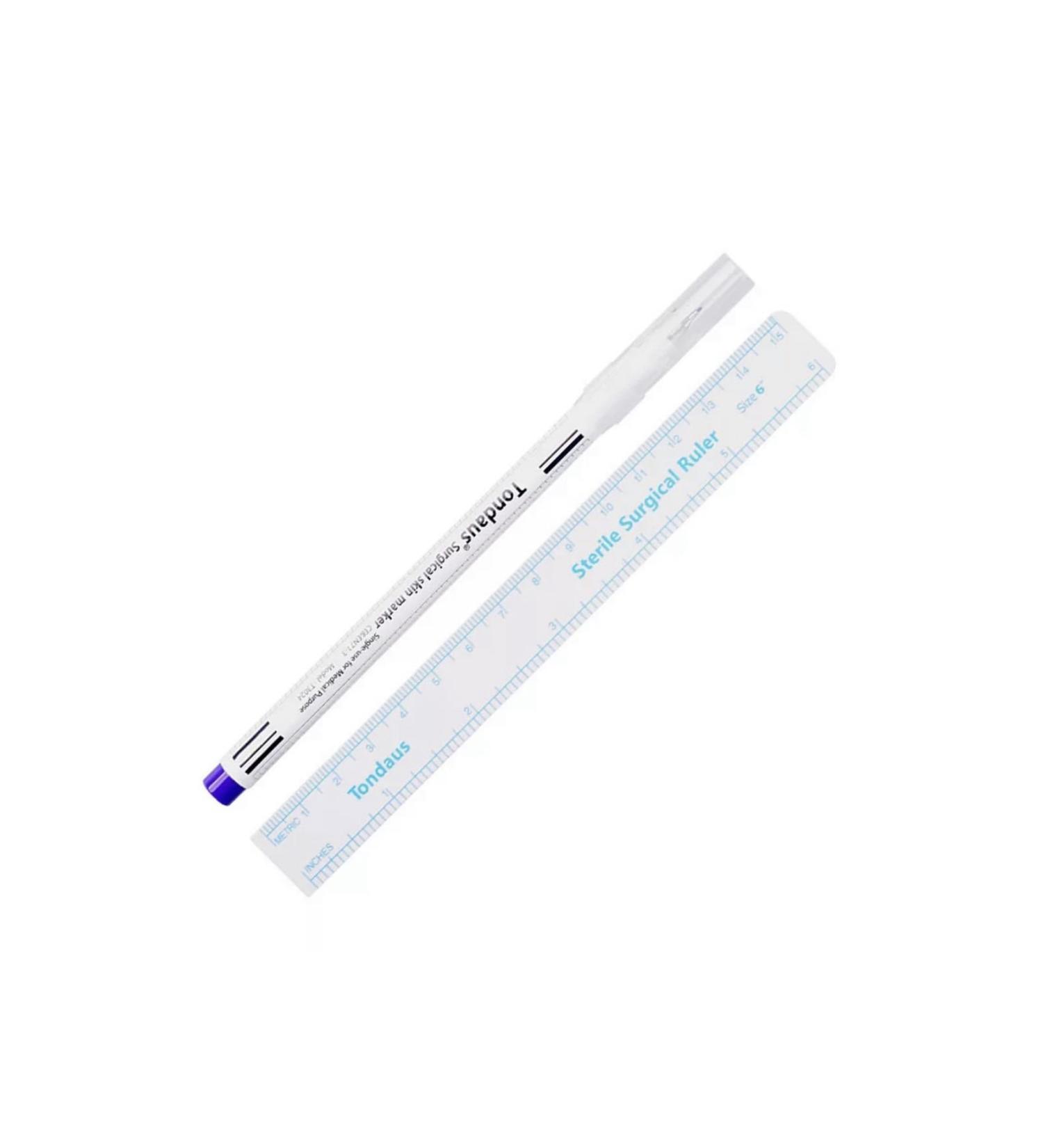 OZLEM BASAR BEAUTY 1 Piece Blue Indelible Eyebrow Design Pencil Permanent Makeup