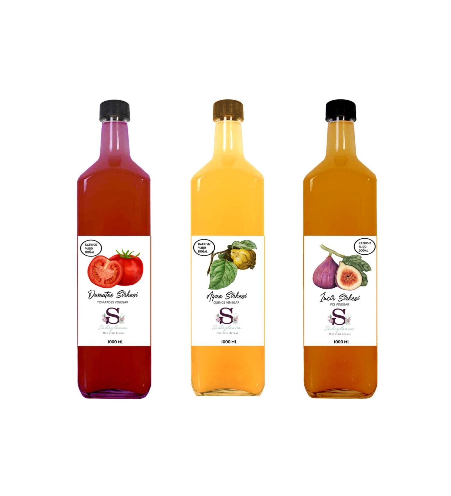 S heylaana Natural Tomato Quince and Fig Vinegar 1000 Ml