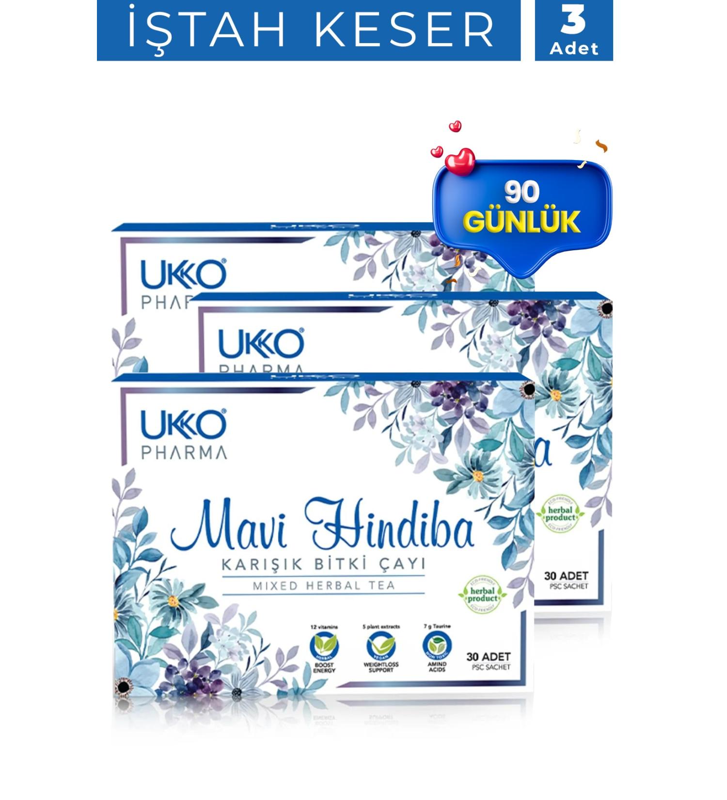 Ukko Pharma 90 Day Blue Chicory Mixed Herbal Tea