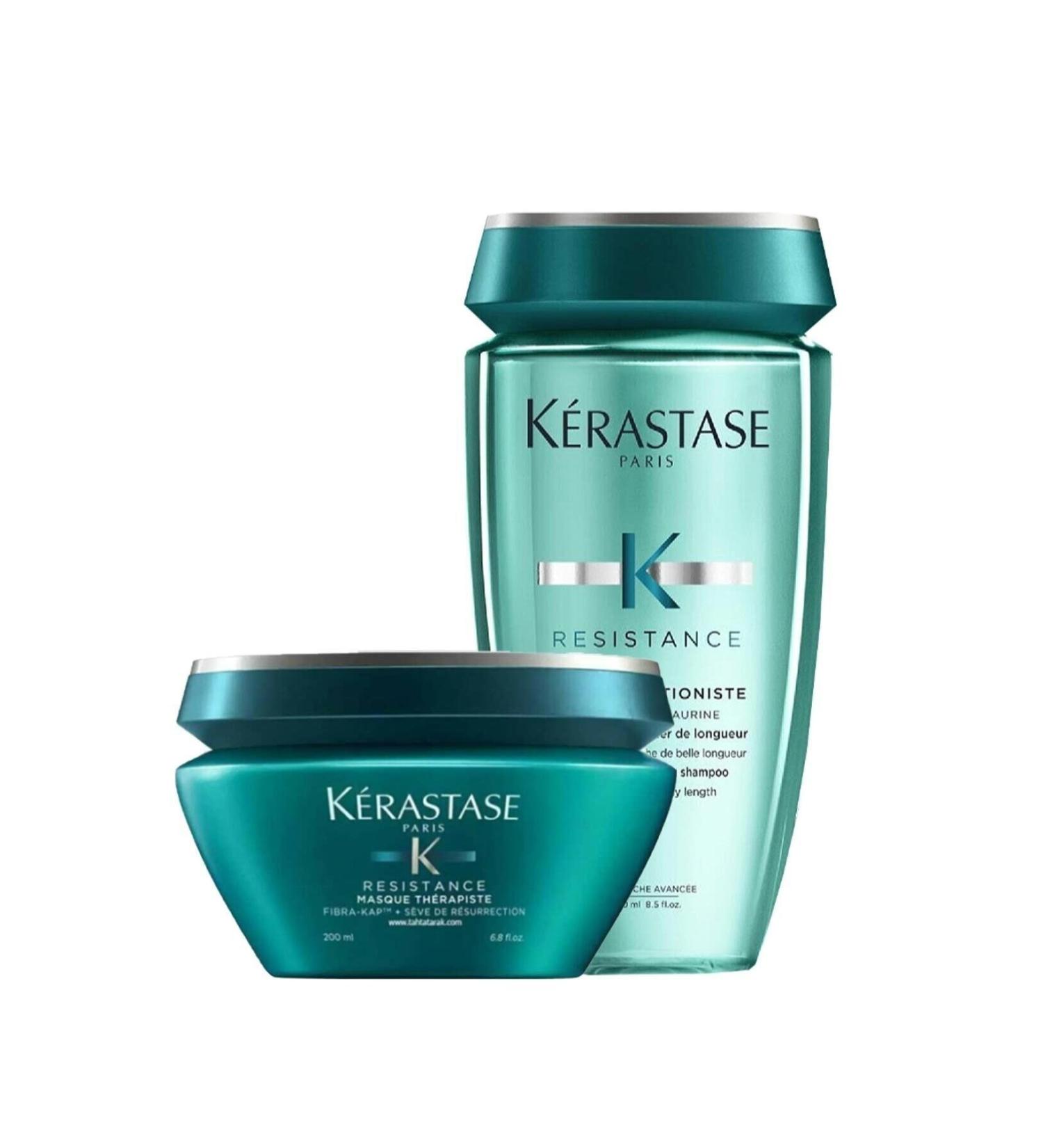Kerastase 250 Ml + Mask 200 Ml Shampoo for Extremely Damaged Hair Mdbeauty.