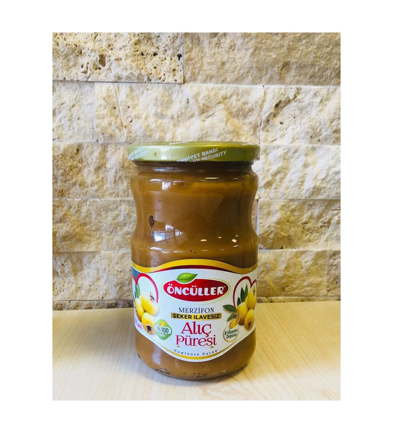 Onculler Traditional Merzifon Sugar-Free Hawthorn Puree Glass 360 gr