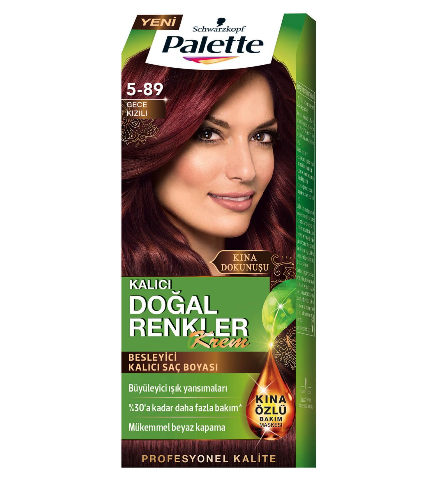 Palette Pnc 5-89 Night Red Hair Dye