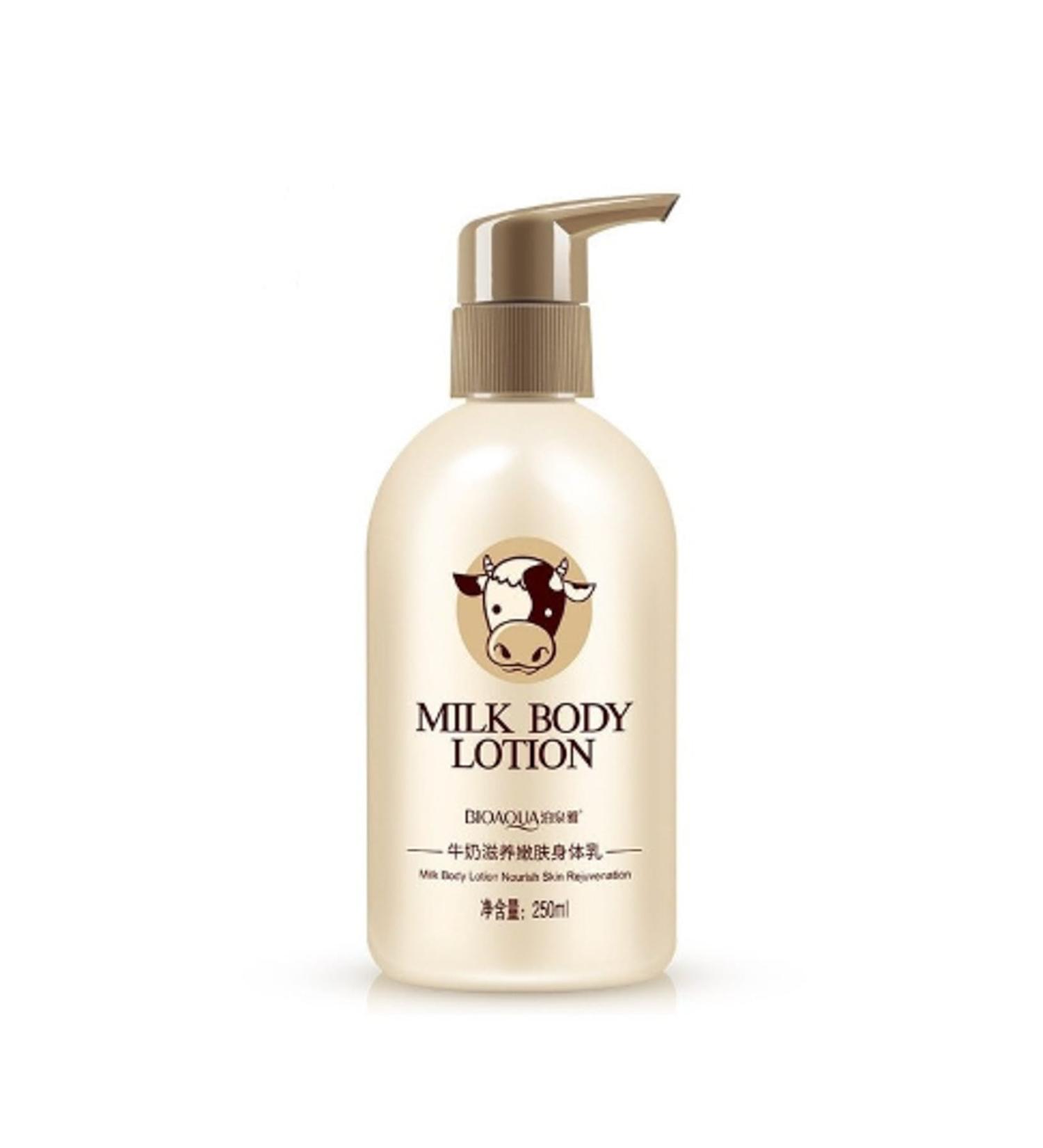 BIOAQUA Cow's Milk Repair Firming Anti-Age Body Lotion 250 ml