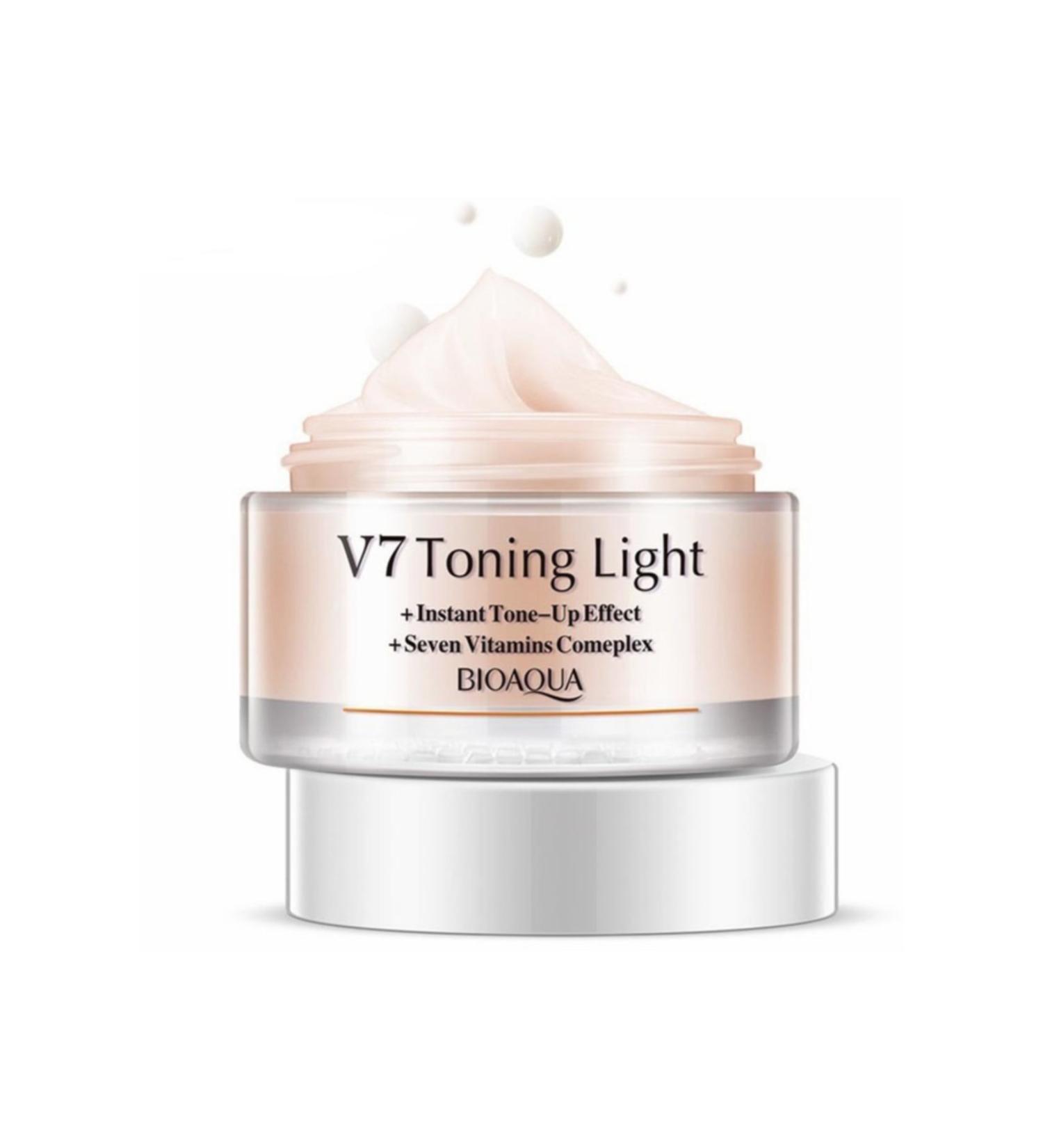 BIOAQUA V7 Toning Light Natural Color Moisturizing Cream 50 Gr