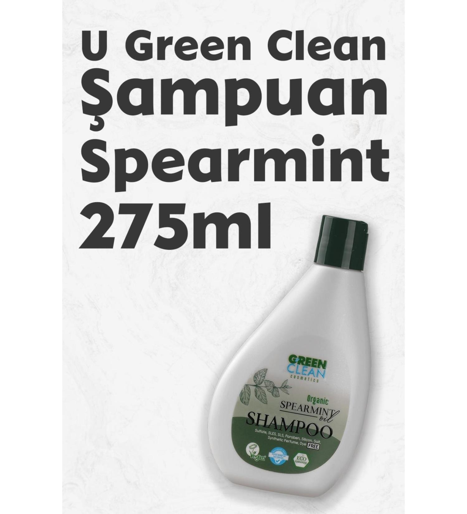 Green Clean Shampoo Spearmint 275 Ml
