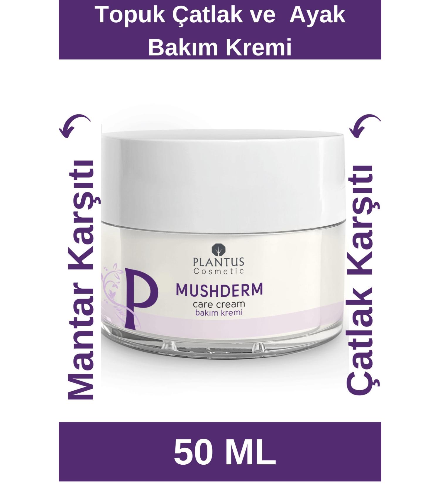 Plantus Mushderm Heel Crack and Anti Fungal Foot Care Cream 50 Ml - Buy Online on GoSupps.com