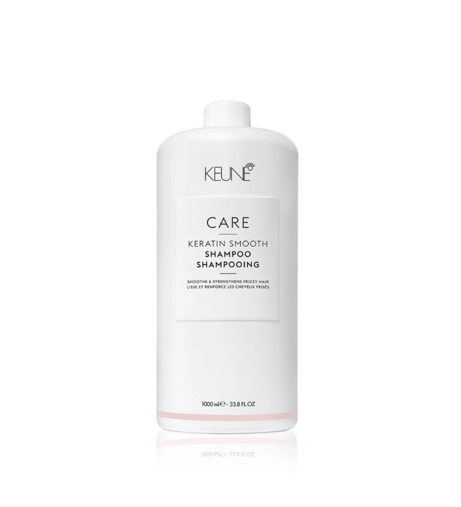 Keune Vegan Care Keratin Smooth Shampoo Anti-Friction Smoothing Shampoo 1000ml 21354