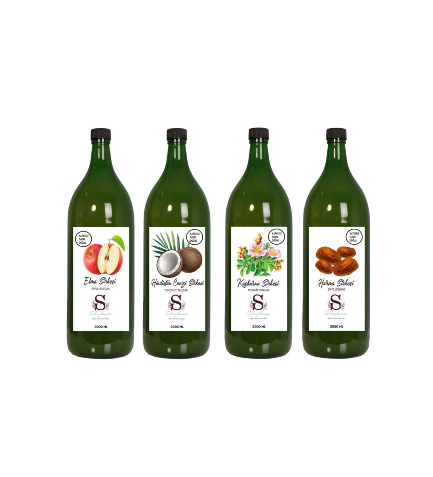 S heylaana Natural Apple Coconut Rosehip and Date Vinegar 2000 Ml