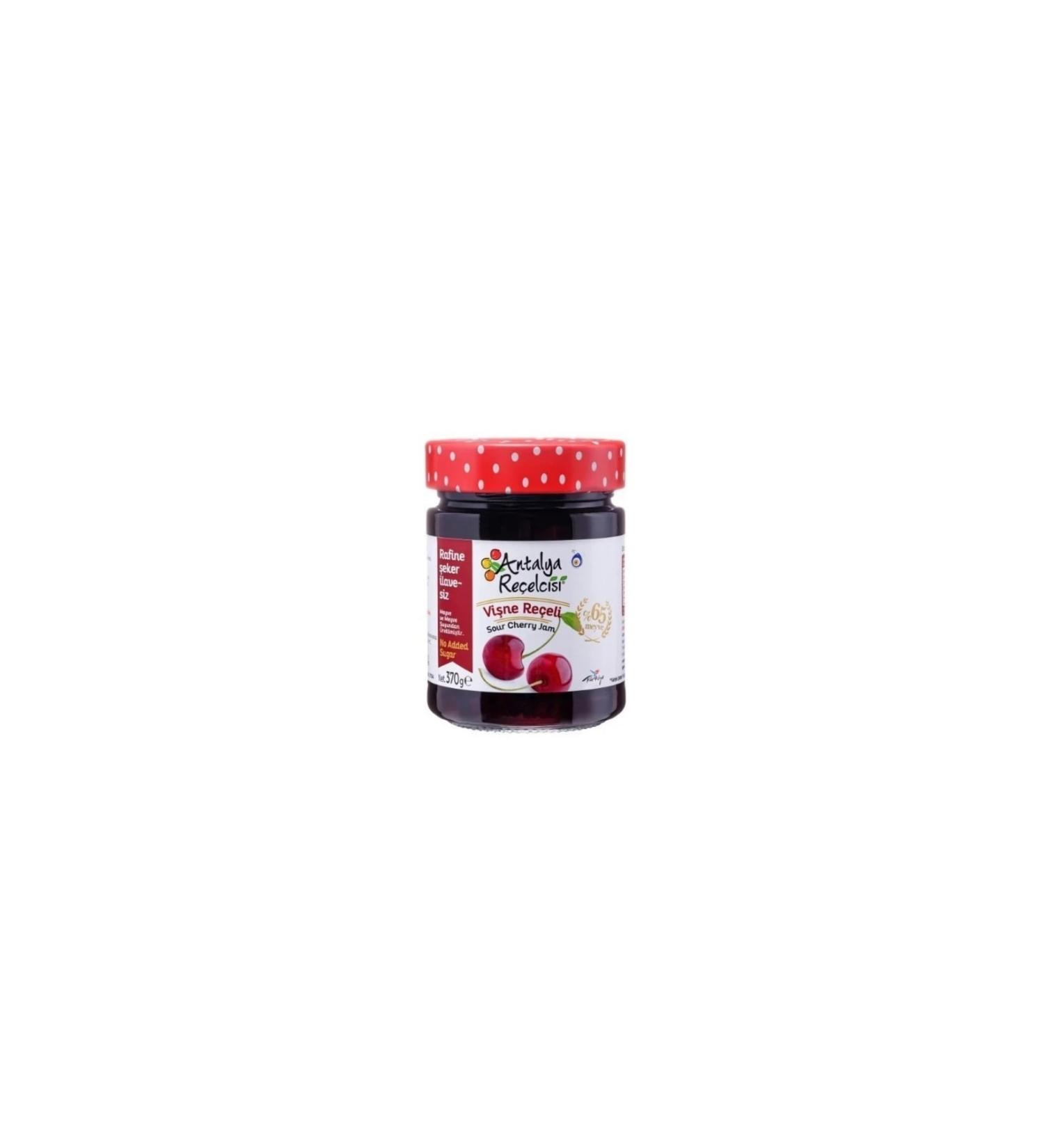 Cherry Jam 370g No Added Refined Sugar