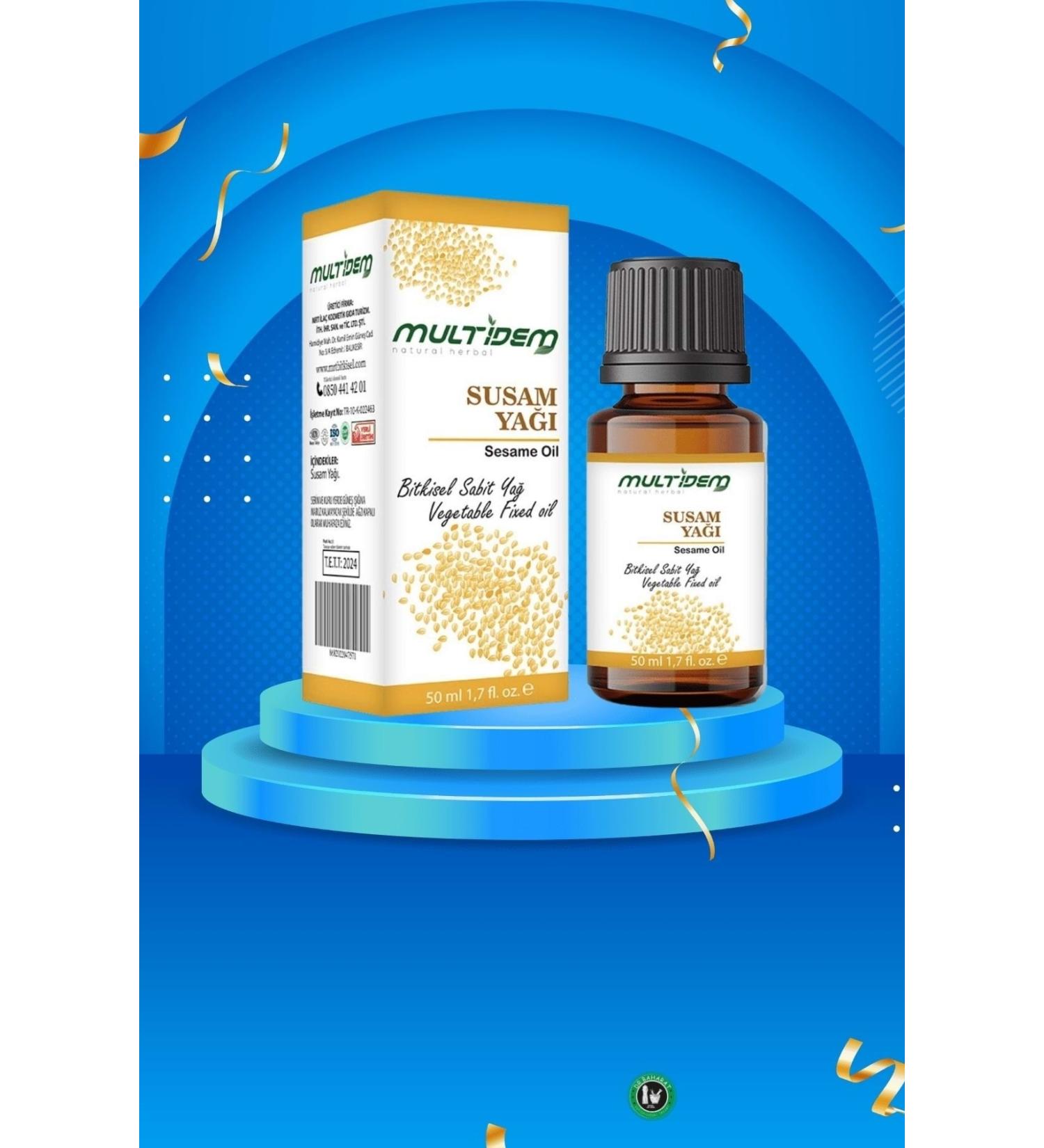 multidem Sesame Oil (Cold Pressed) 50ml