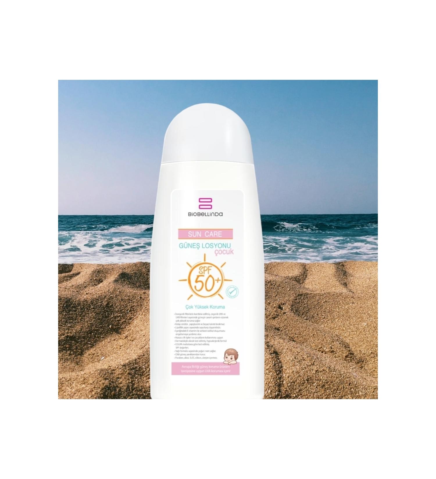 BioBellinda Kids Sun Lotion +50 Spf 200 Ml | Sun Cream for Kids