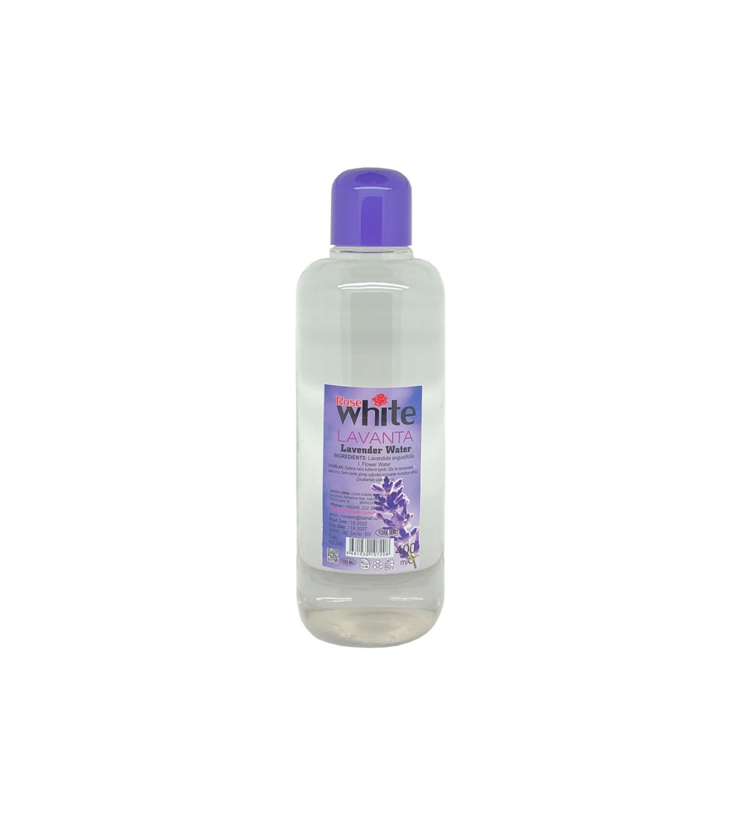 ROSE WHITE 380 Ml. Oily Natural Lavender Water