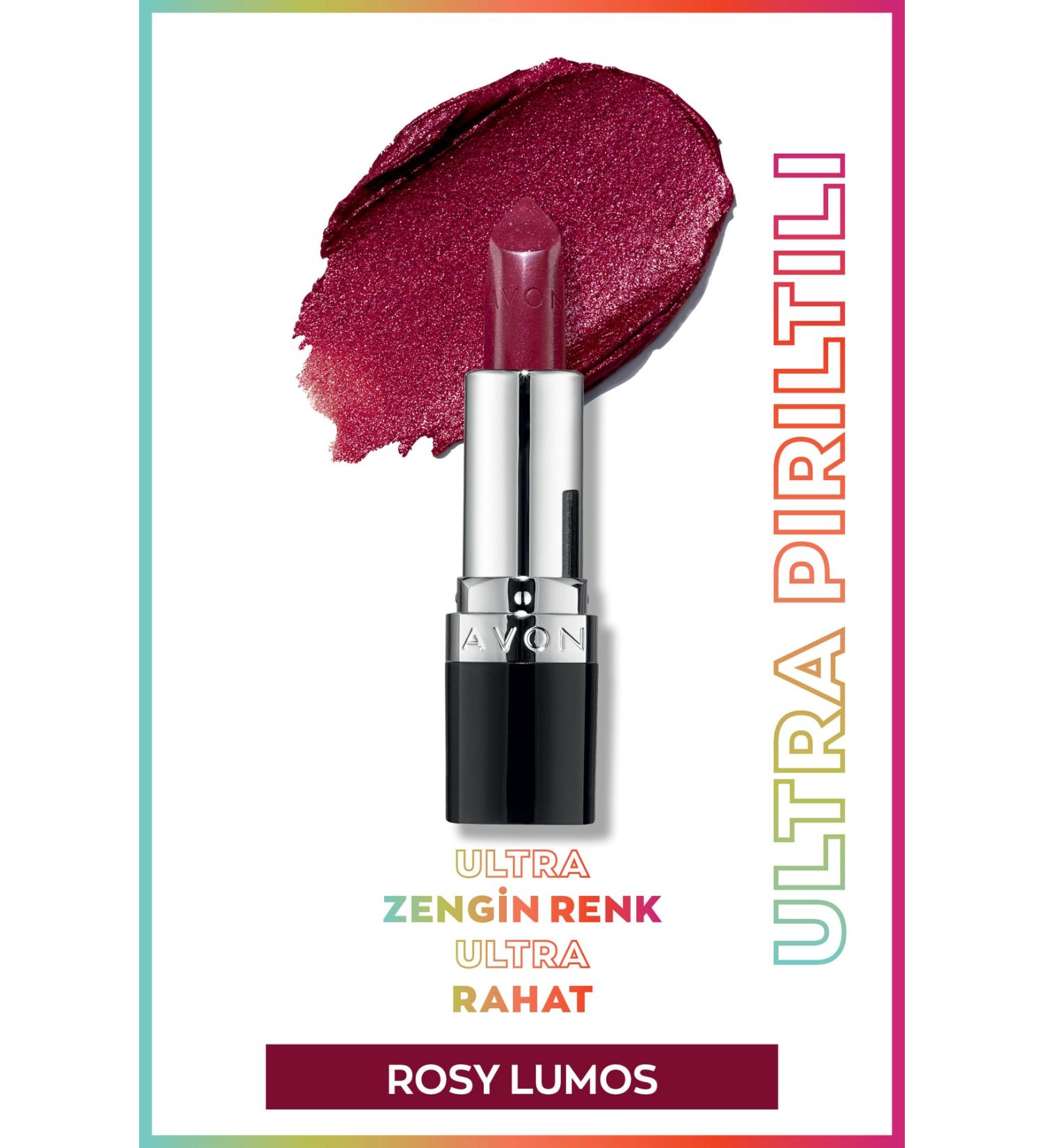 Avon Ultra Shimmer Lipstick Rosy Lumos - Buy Online on GoSupps.com