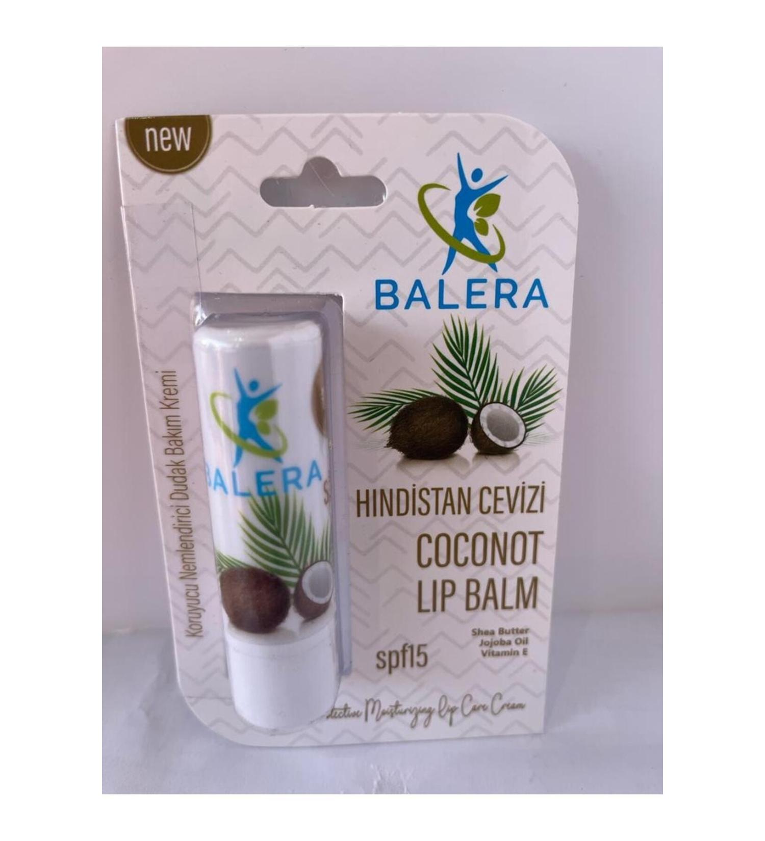 BALERA Lip Balm Lip Care Cream Hazelnut Spf15 4.8gr