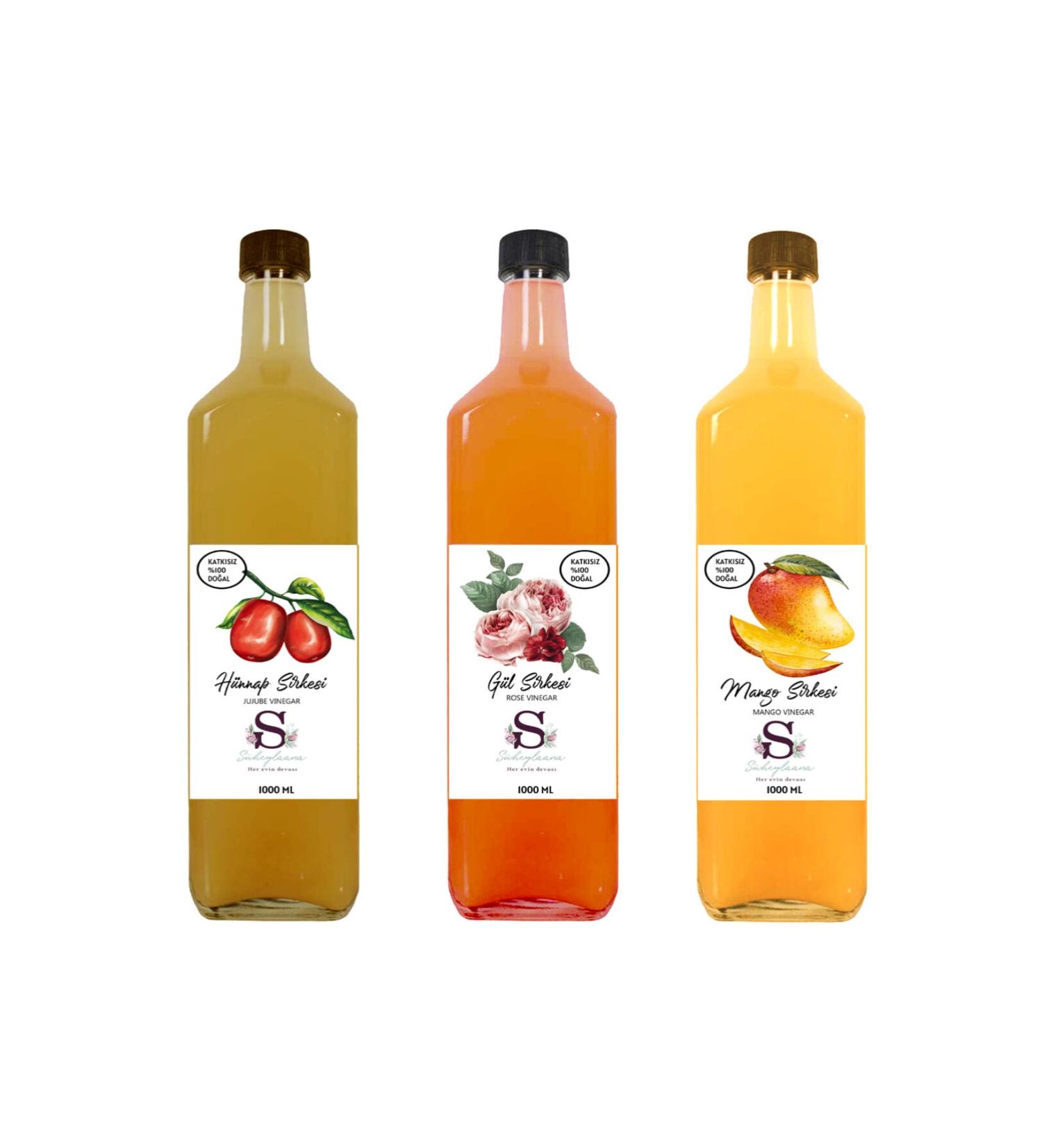 Suheylaana Natural Jujube Fig and Mango Vinegar 1000 Ml