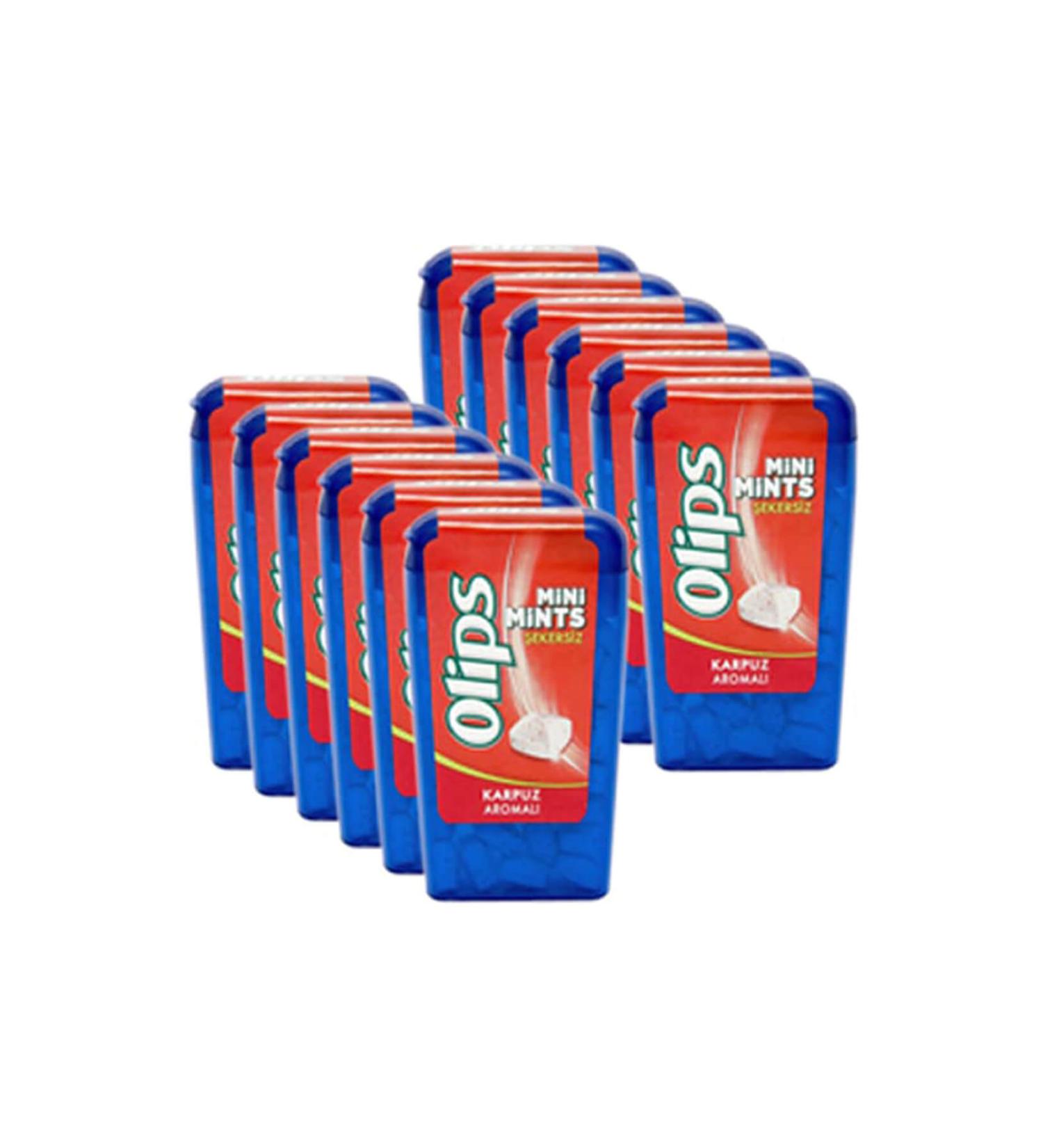 Olips Mini Mints Watermelon 12.5 gr x 12 Pieces