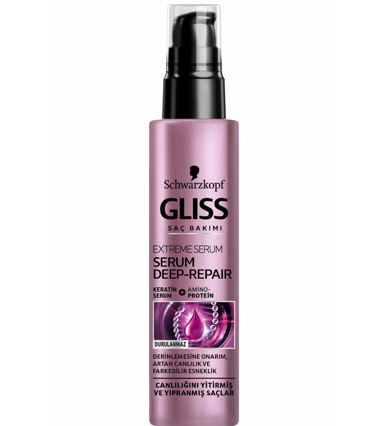 Gliss Serum Deep Repair Repairing Hair Care Serum 100 ml