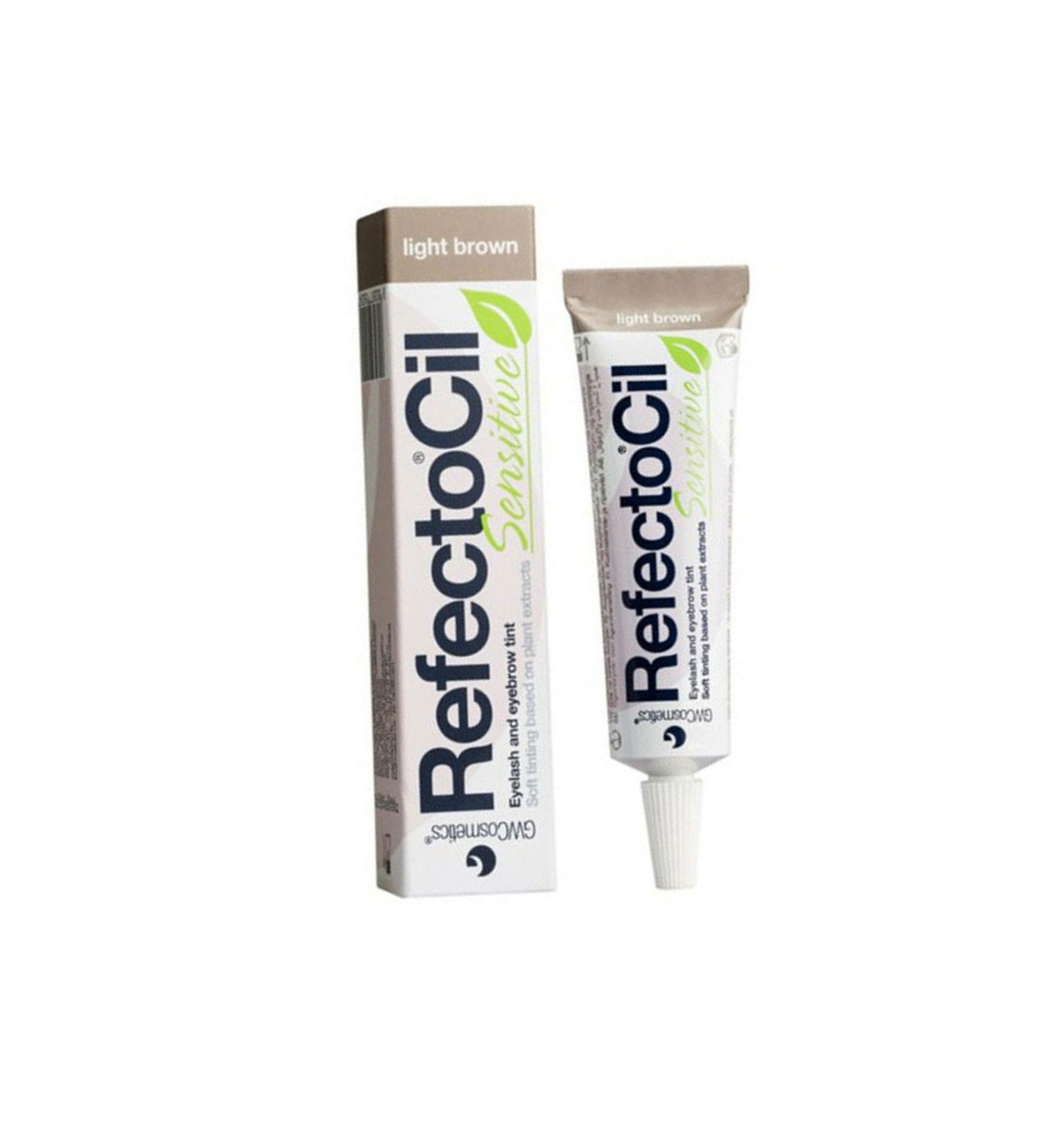 Refectocil Sensitive Light Brown Eyebrow and Eyelash Dye Light Brown 15ml 9003877050247