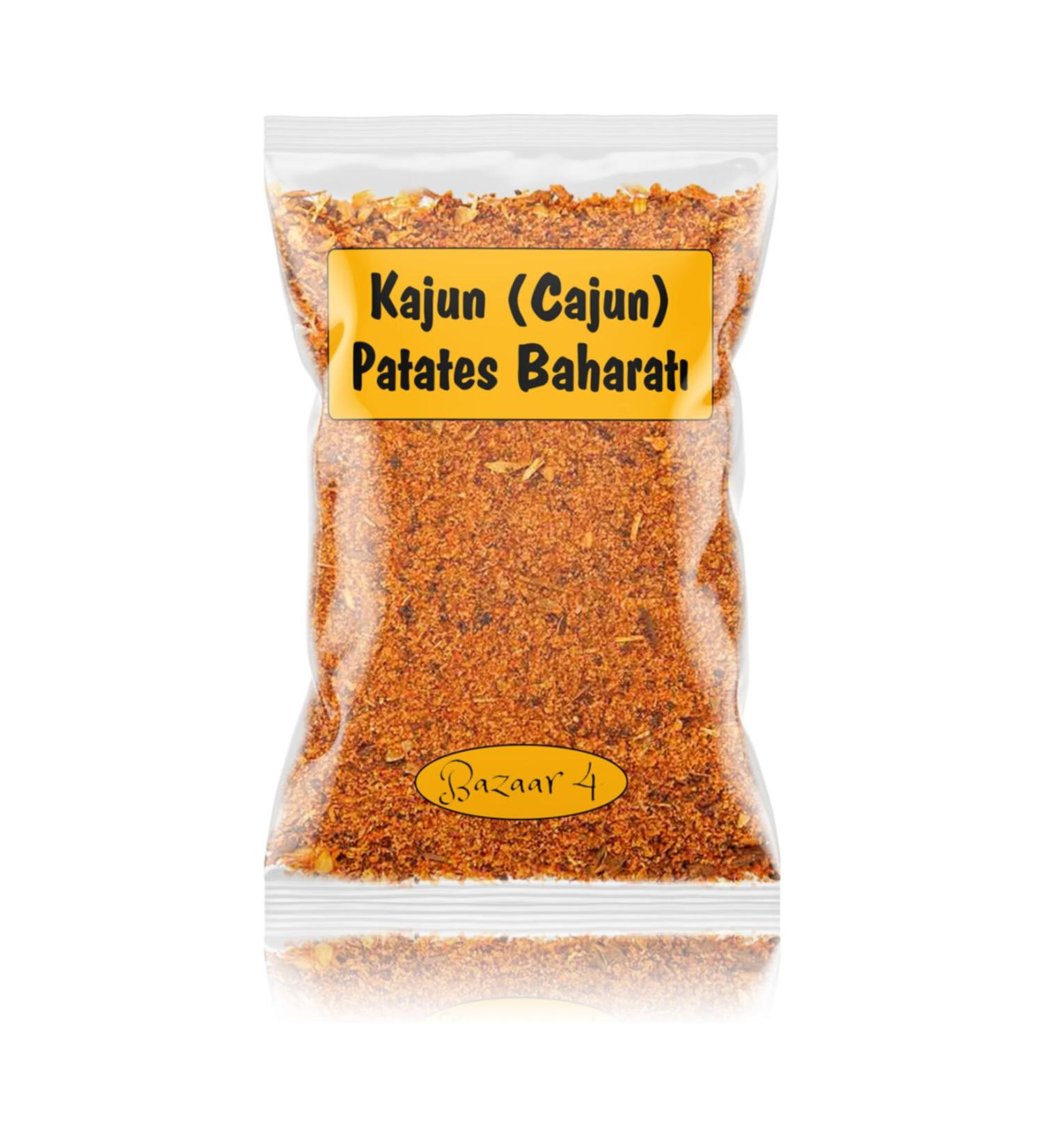 BAZAAR 4 Cajun ( Cajun Seasoning ) Potato Spice 265 Gr
