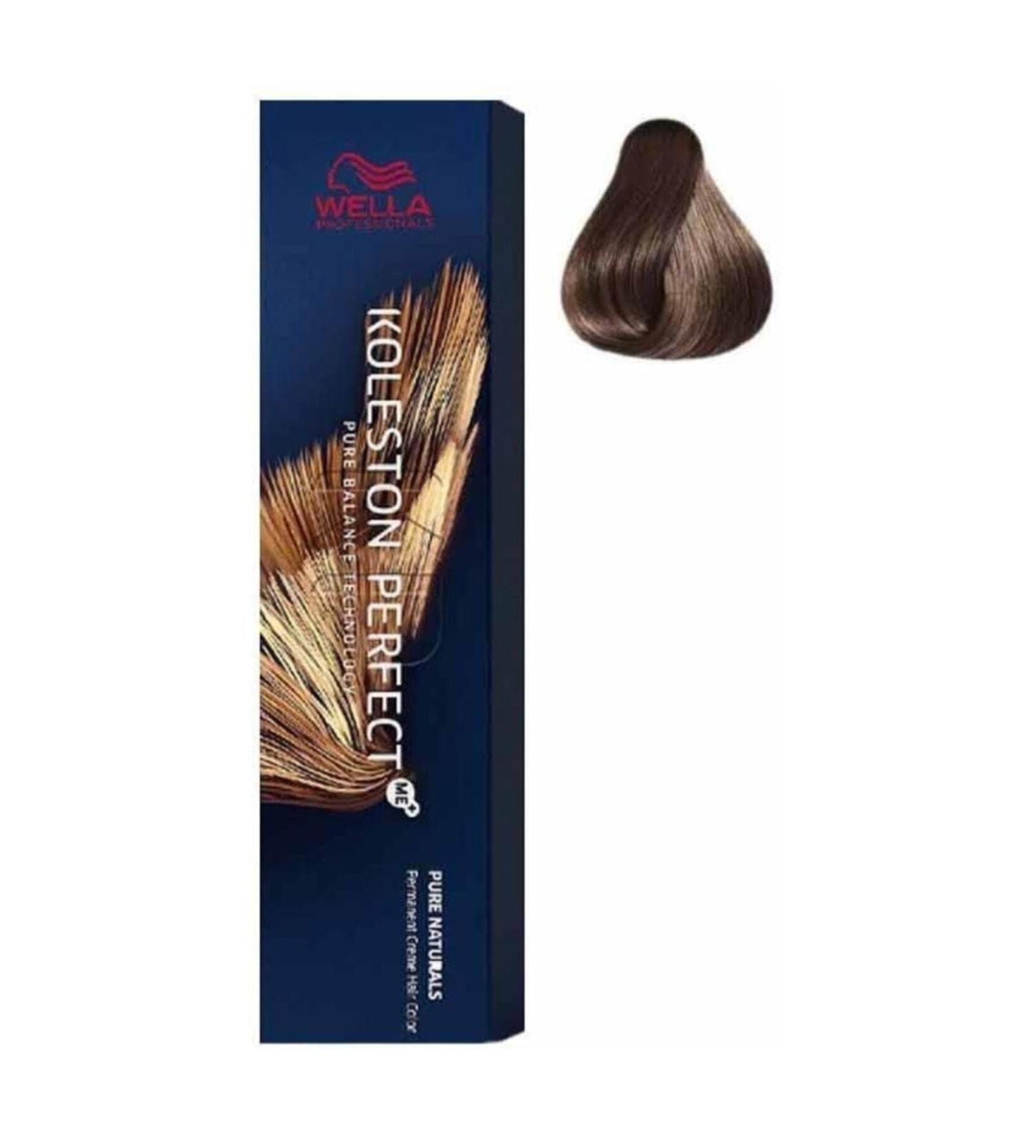Wella Koleston Perfect Me 7/1 Light Ash Blonde Permanent Hair Dye 60 / Ml.