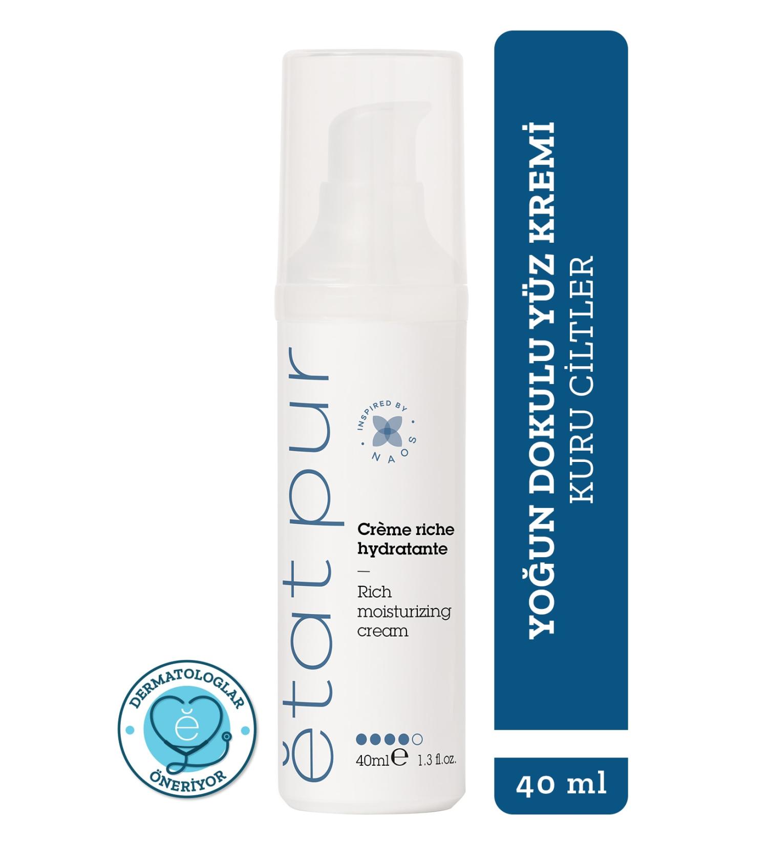 Etat Pur Rich Moisturizing Cream 40 Ml