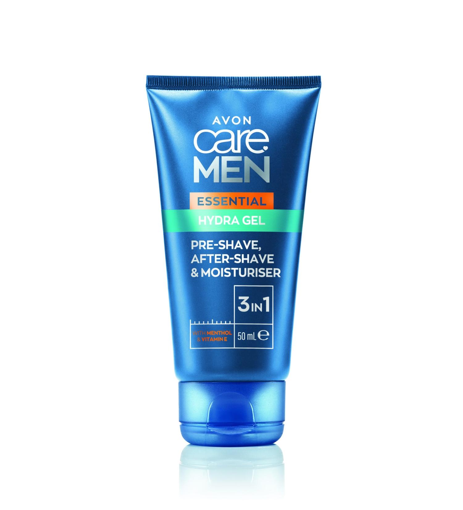 Avon Care Men Essential 3 in 1 Moisturizing Face Wash Gel 50 Ml. - Buy Online on GoSupps.com