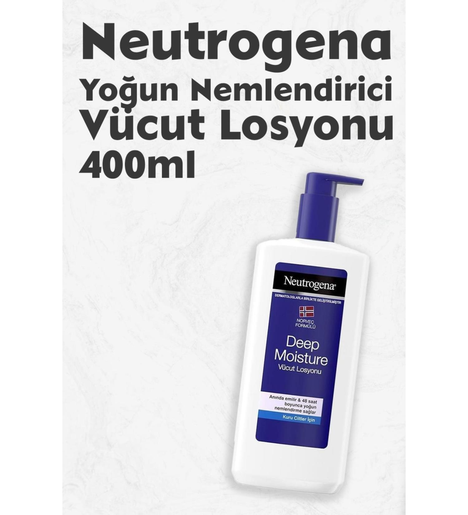 Neutrogena Intense Moisturizing Body Lotion Dry Skin 400 Ml