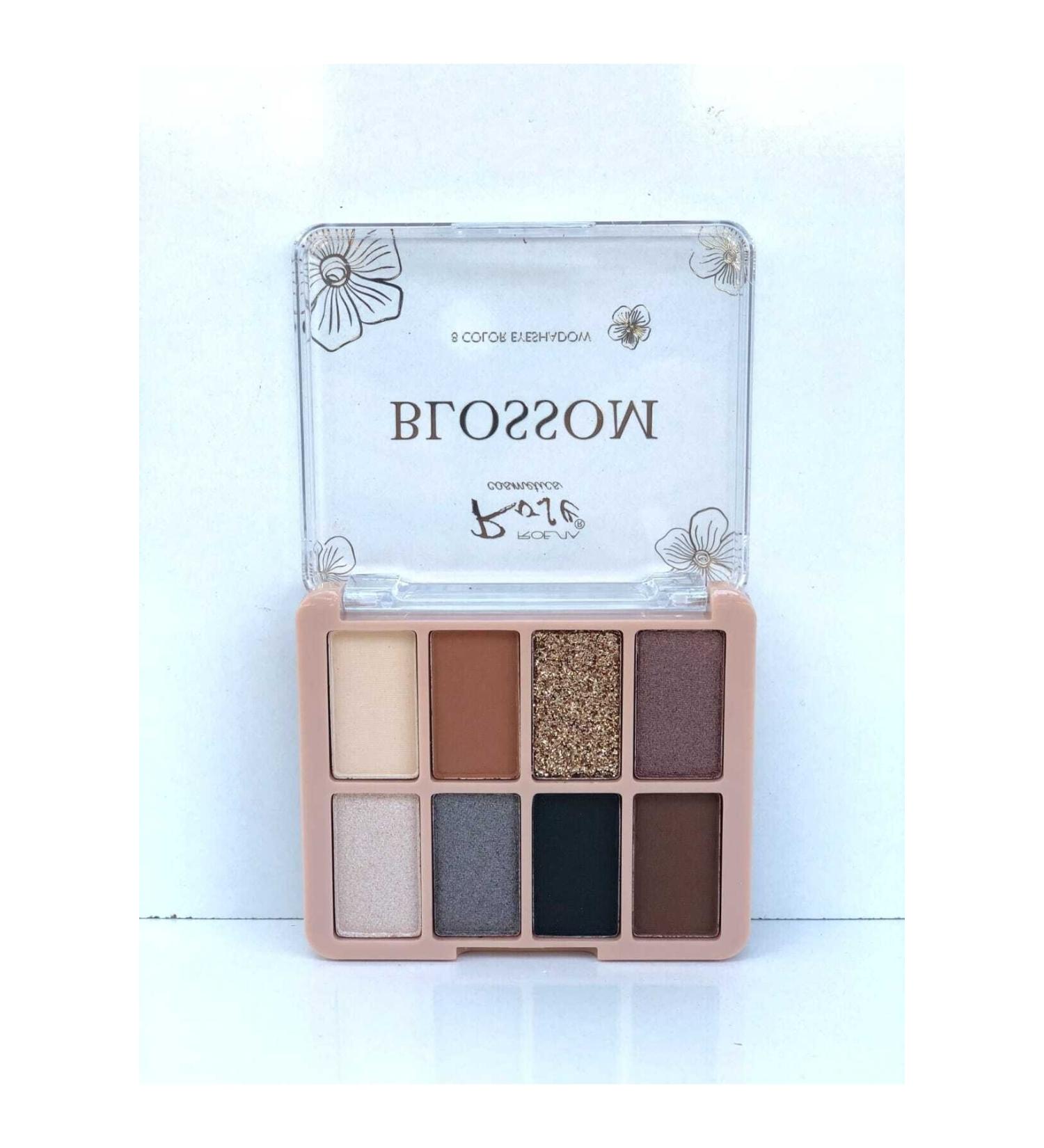 Cosha Beauty Rose Blossom 8-Piece Eyeshadow Palette