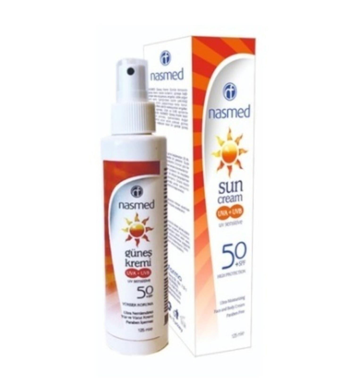 Nasmed Sunscreen Spf50 125ml