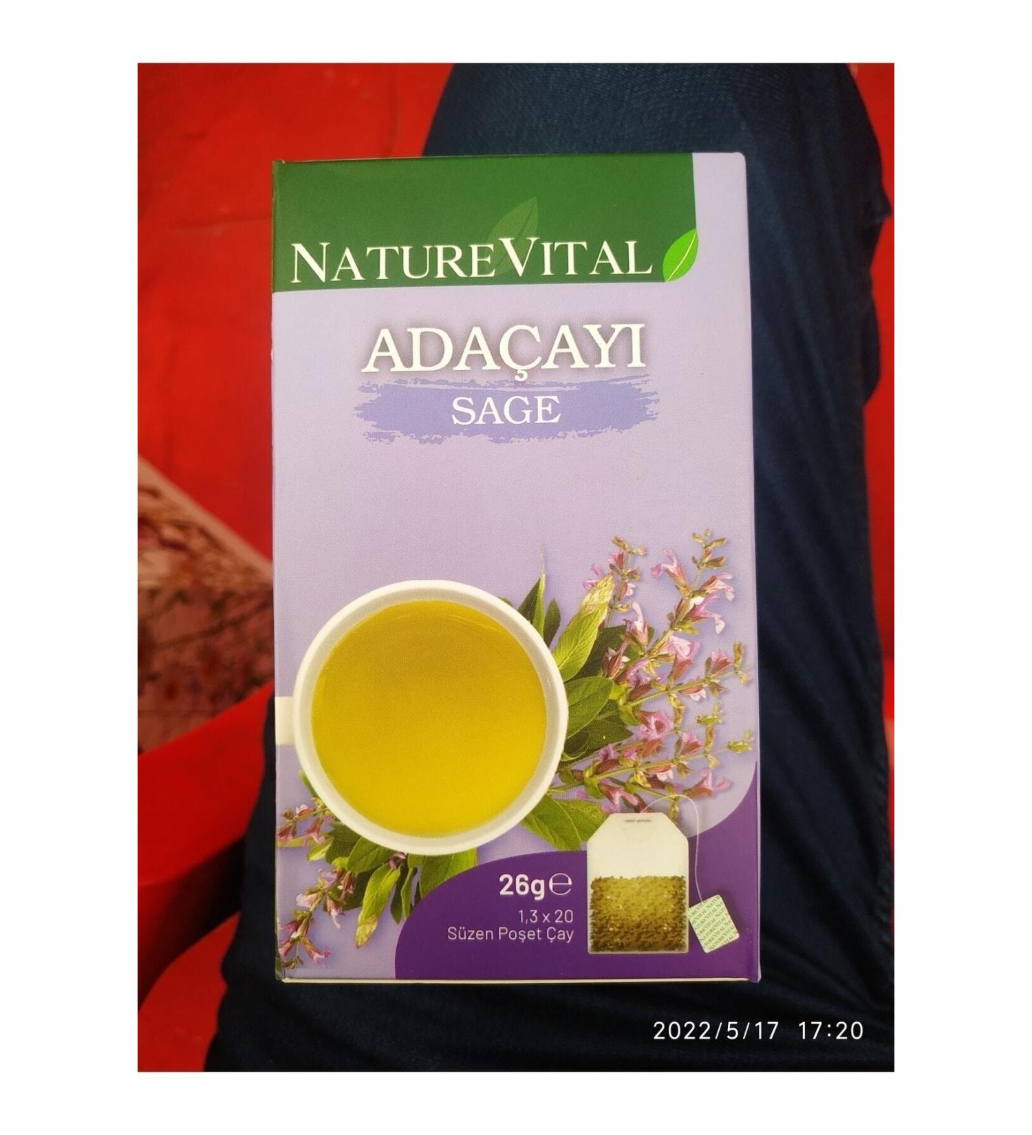 Nature Vital Naturevital Sage Tea 20 Li
