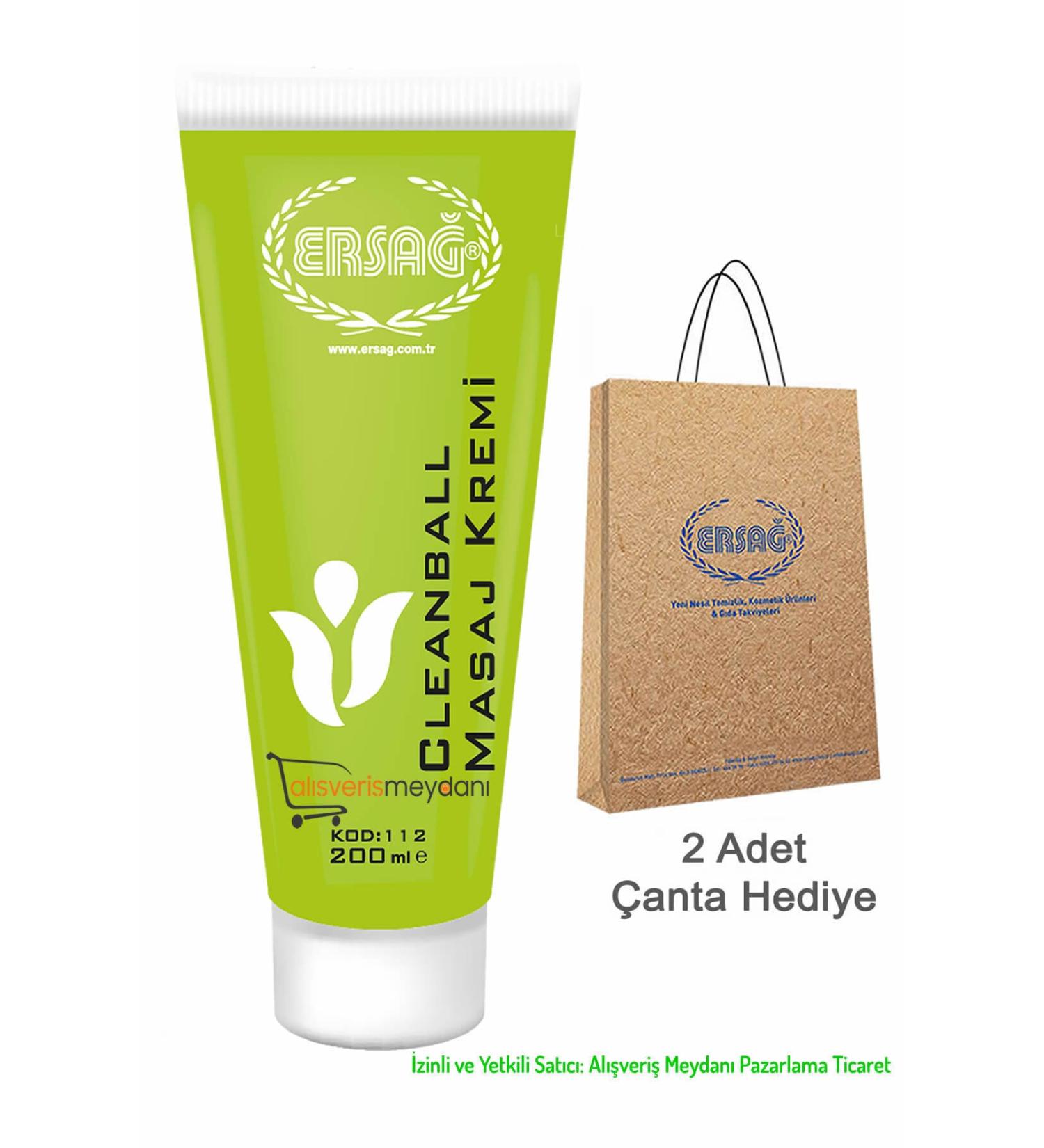 Ersa Cleanball Massage Cream 200 ml