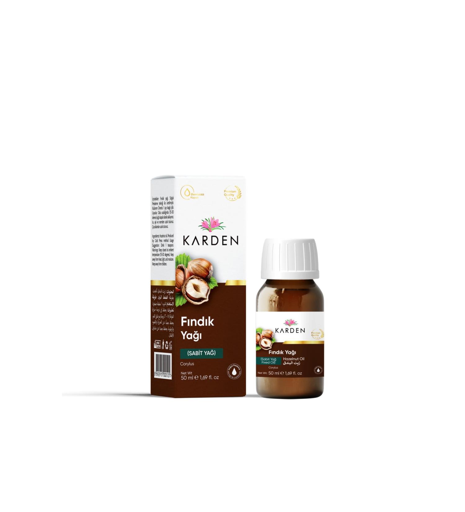 Karden Hazelnut Oil 50 ml