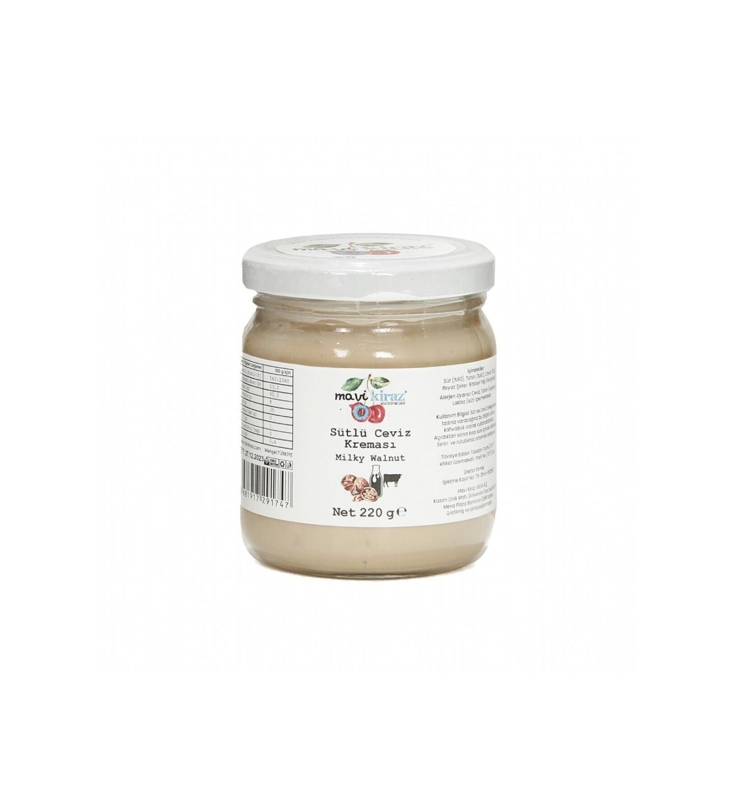 Blue Cherry Milk Walnut 220gr