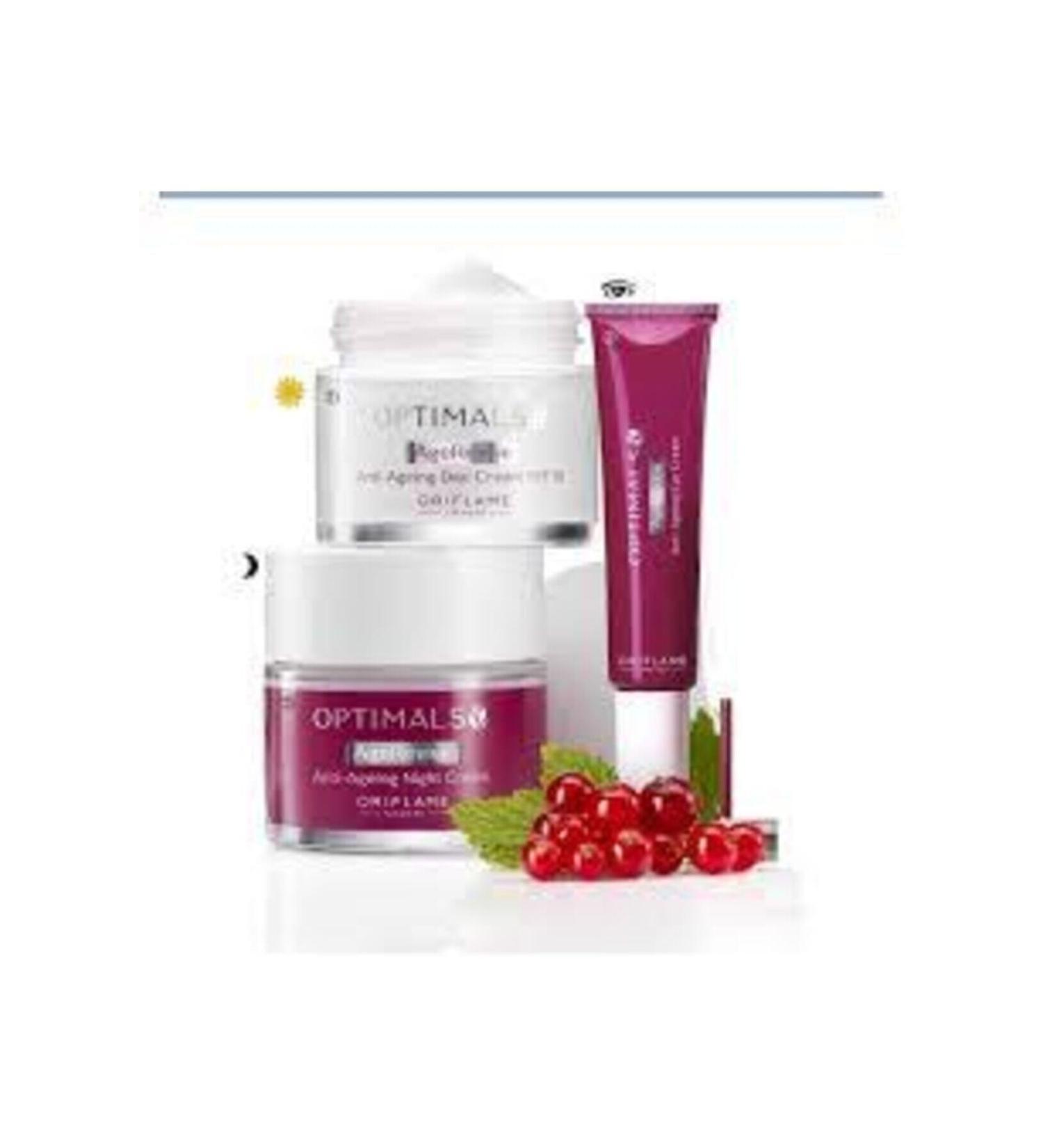 Oriflame Optimals Age Revive Anti-Aging Cream Set - Buy Online on GoSupps.com