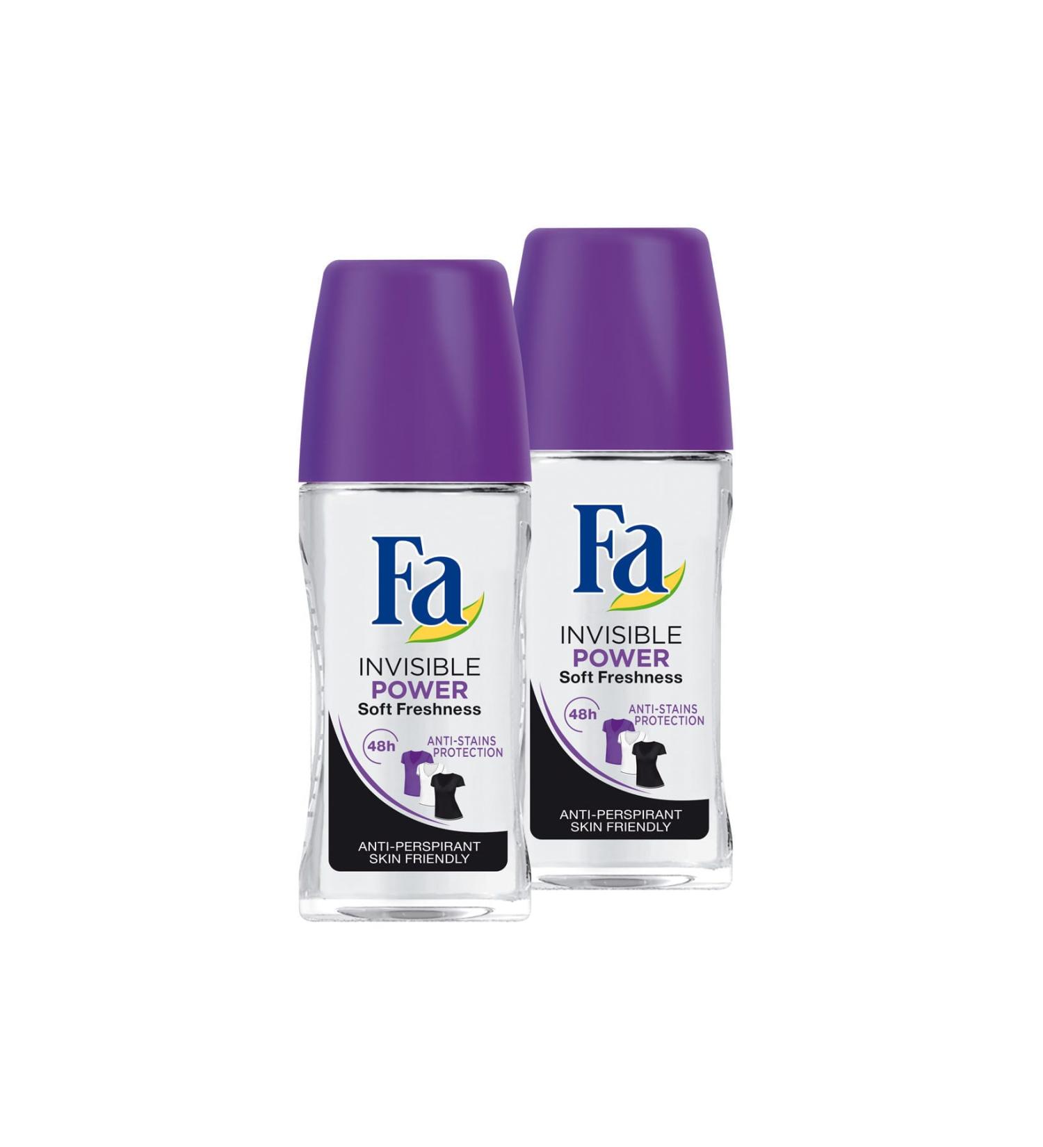 Fa Sport Invisible Roll-On 50 ml x 2 Pack