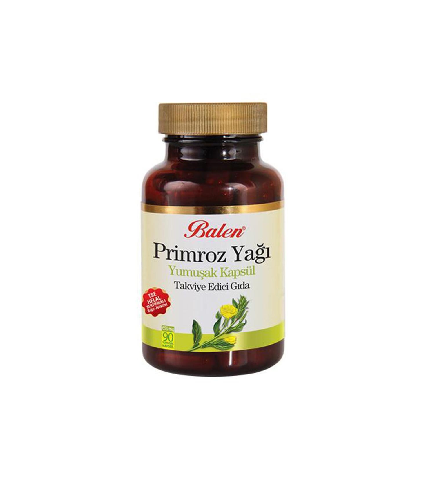 Balen Evening Primrose Oil Yum. Cap. 500 Mg X 90 Capsules