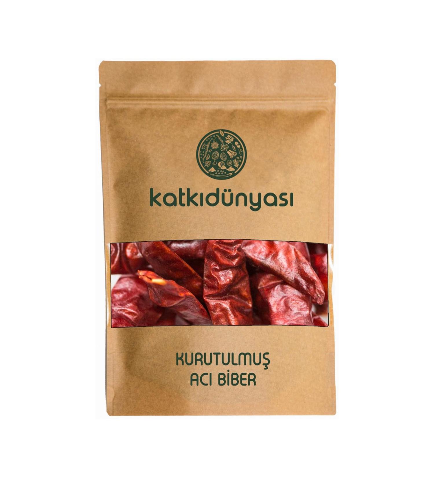 Katk D nyas Dried Hot Pepper Stemless 250 Gr
