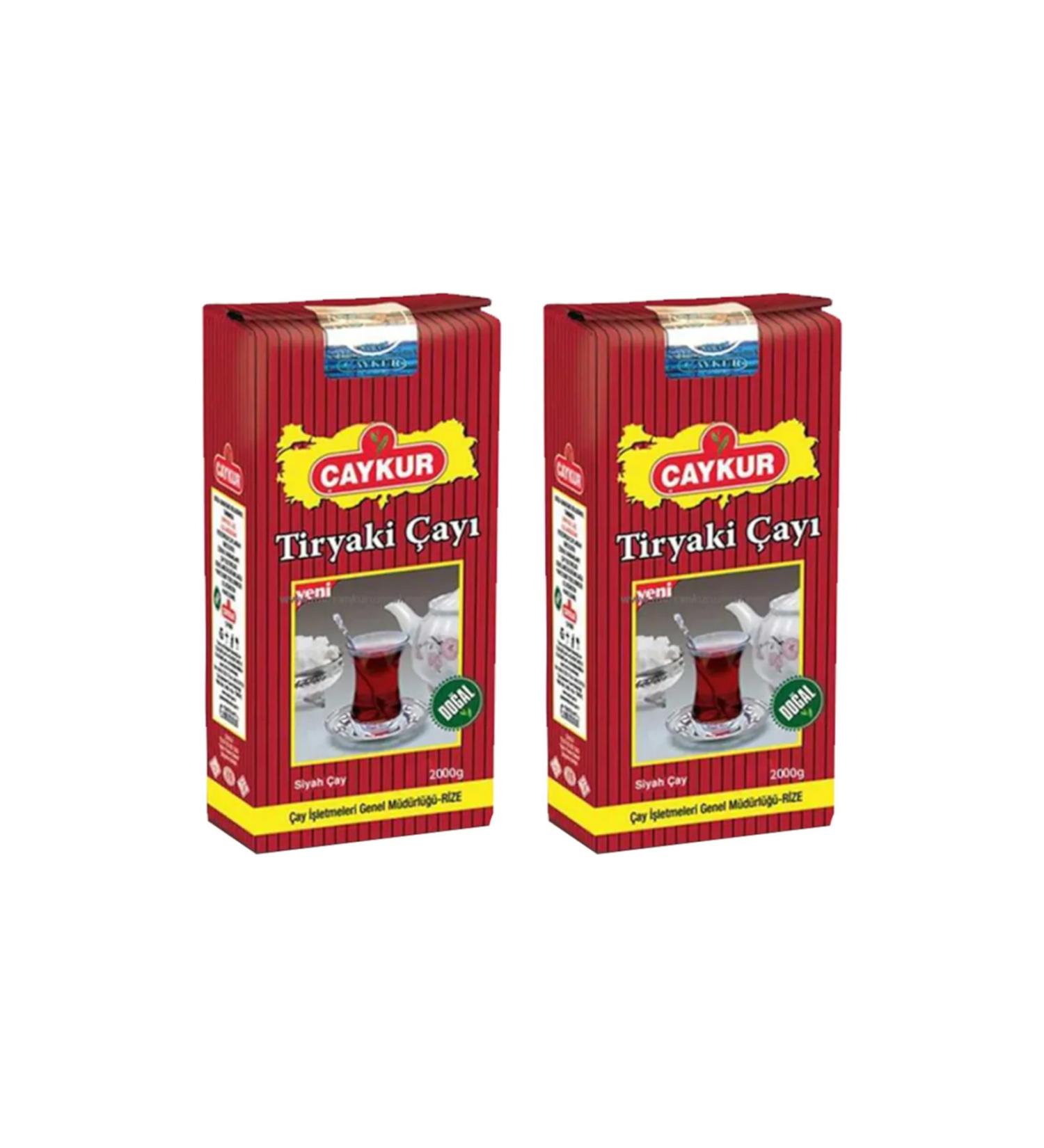 aykur Tiryaki 2000 Gr x 2 Packages 4 Kg Loose Tea