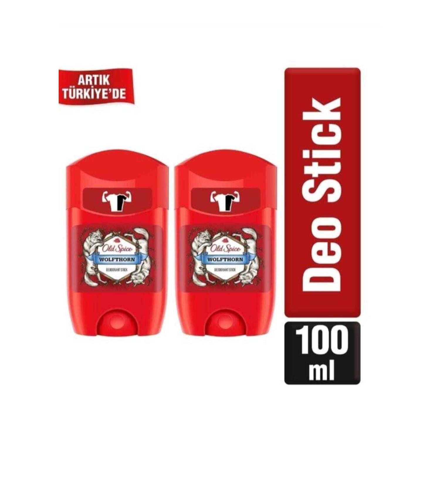 Old Spice Old Spice Stick Deodorant Wolfthorn 50 Ml X2