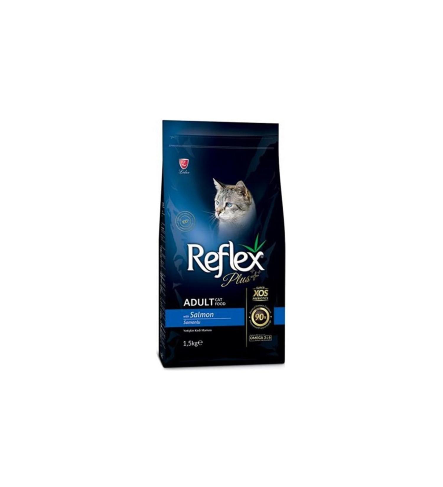 Reflex Plus Adult Cat Food with Salmon - 1.5 kg