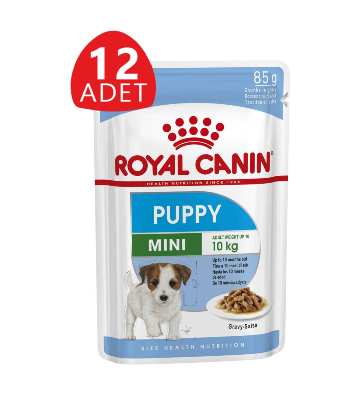Royal Canin Puppy Small Breed Puppy Pouch Canned Food 85 gr 12 Pieces