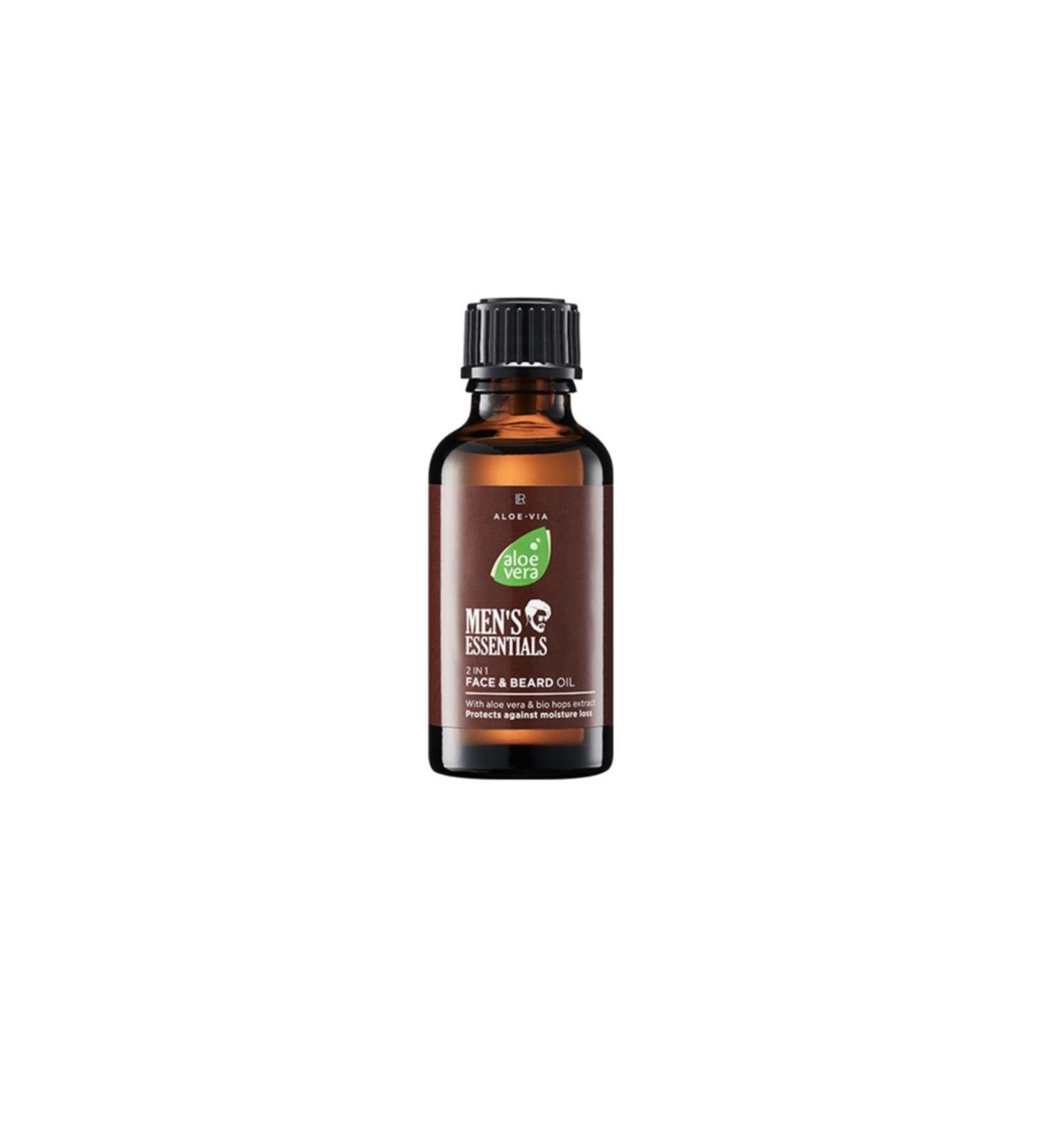 LR Aloe Via Aloe Vera 2 in 1 Face and Beard Oil - 30 ml