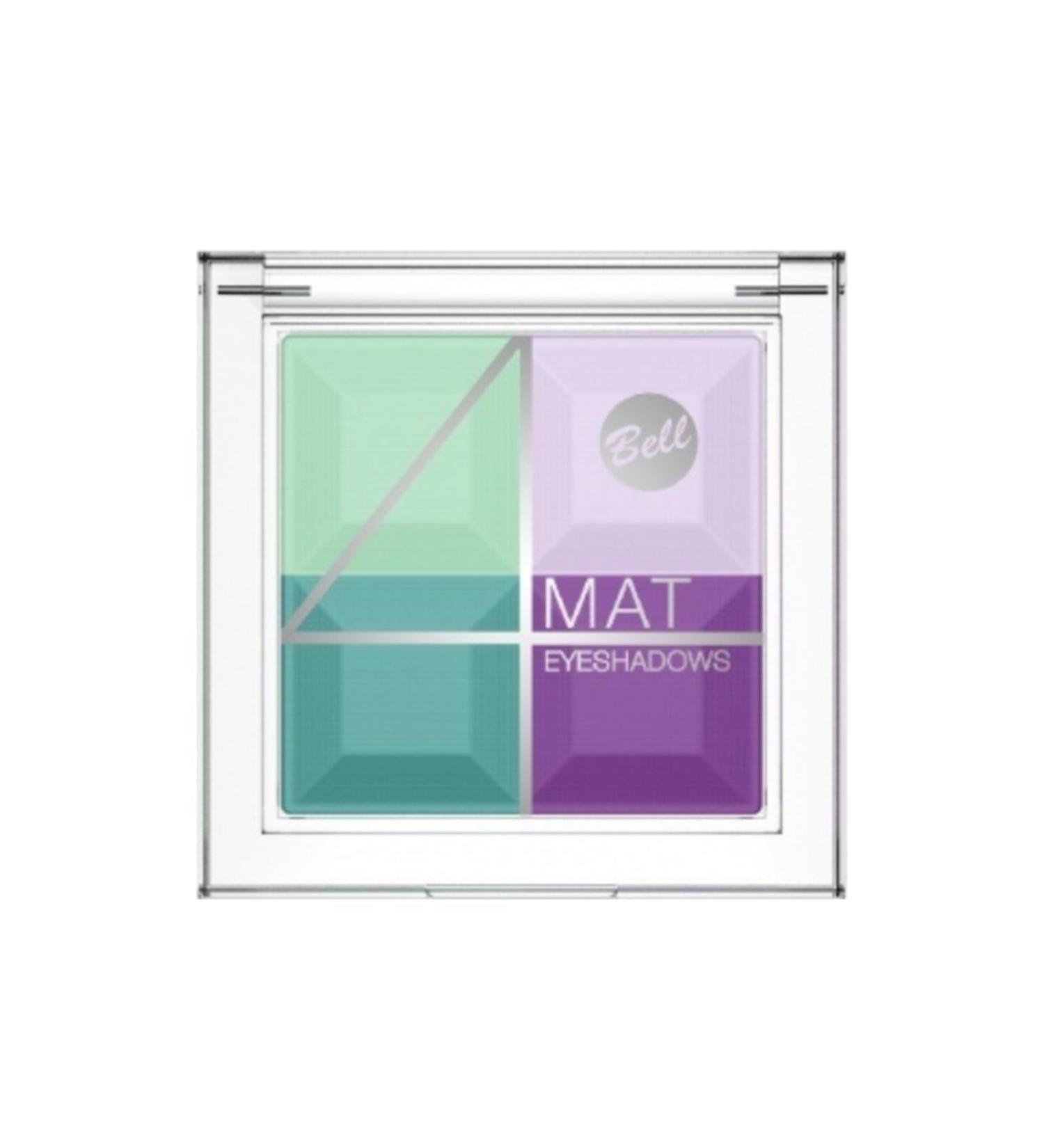 Bell Multicolour Matte Eyeshadows 4-Pack Eyeshadow 04
