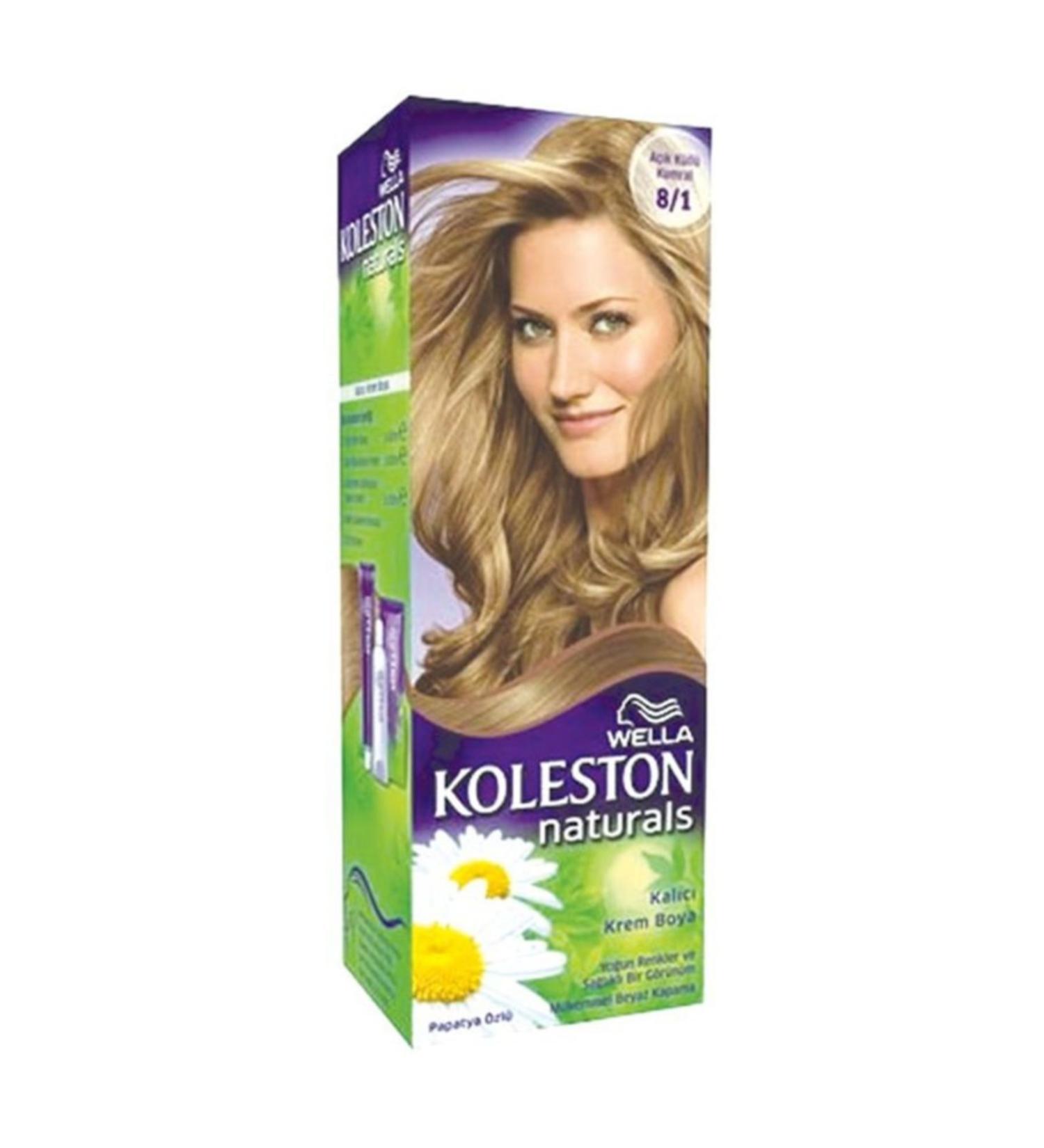 Wella Naturals Paint 8/1 Light Ash Blonde