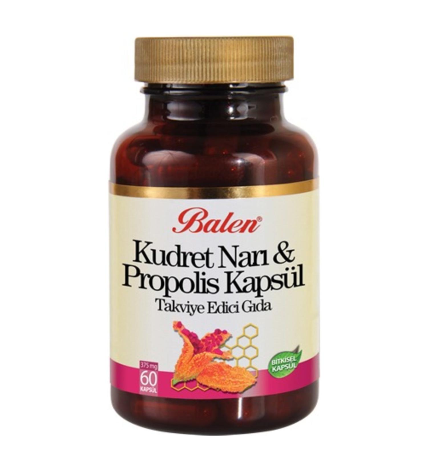 Balen Pomegranate & Propolis 60 Capsules X 3 Pieces