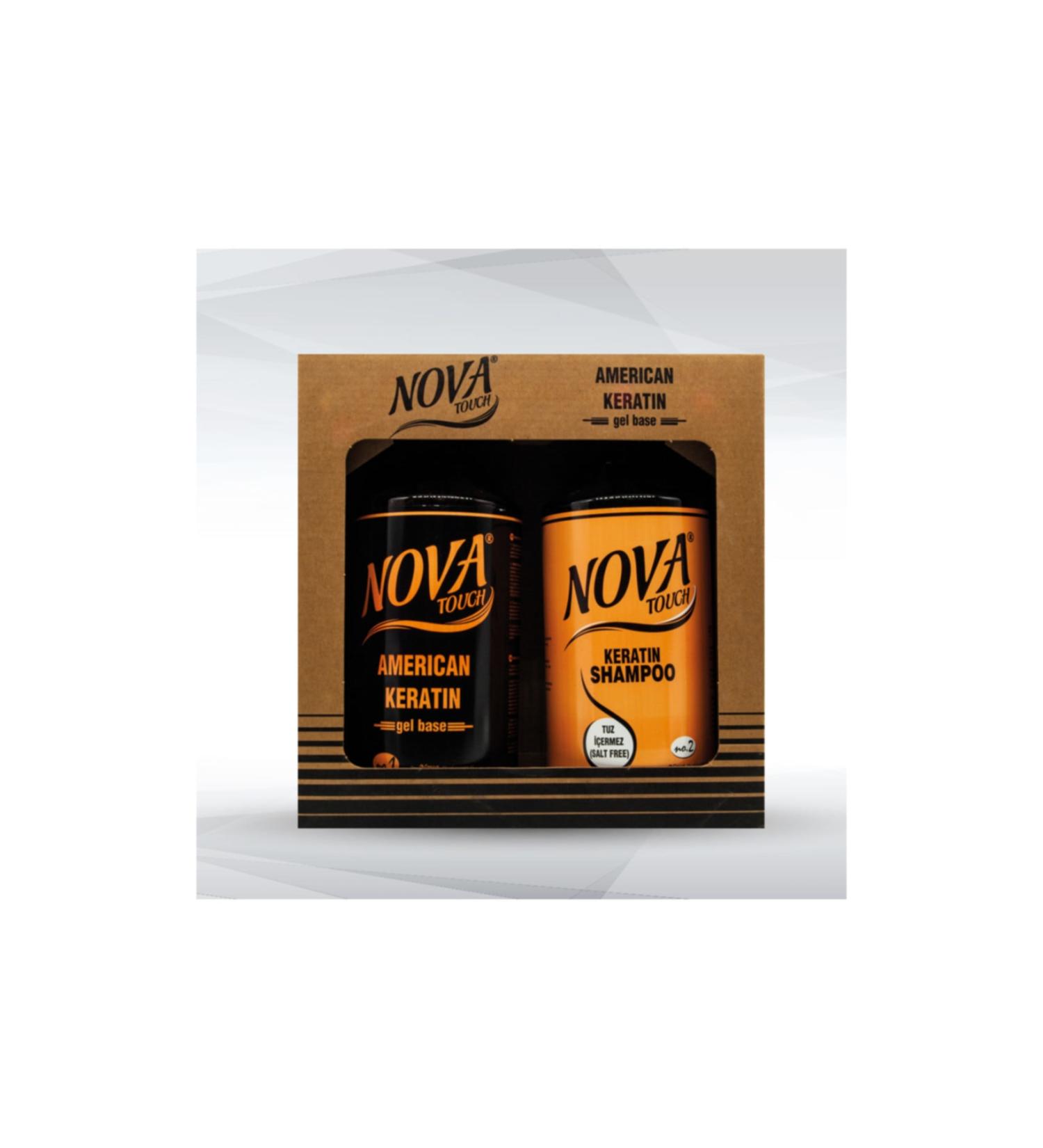 Nova Touch 1000 Ml Shampoo + Keratin