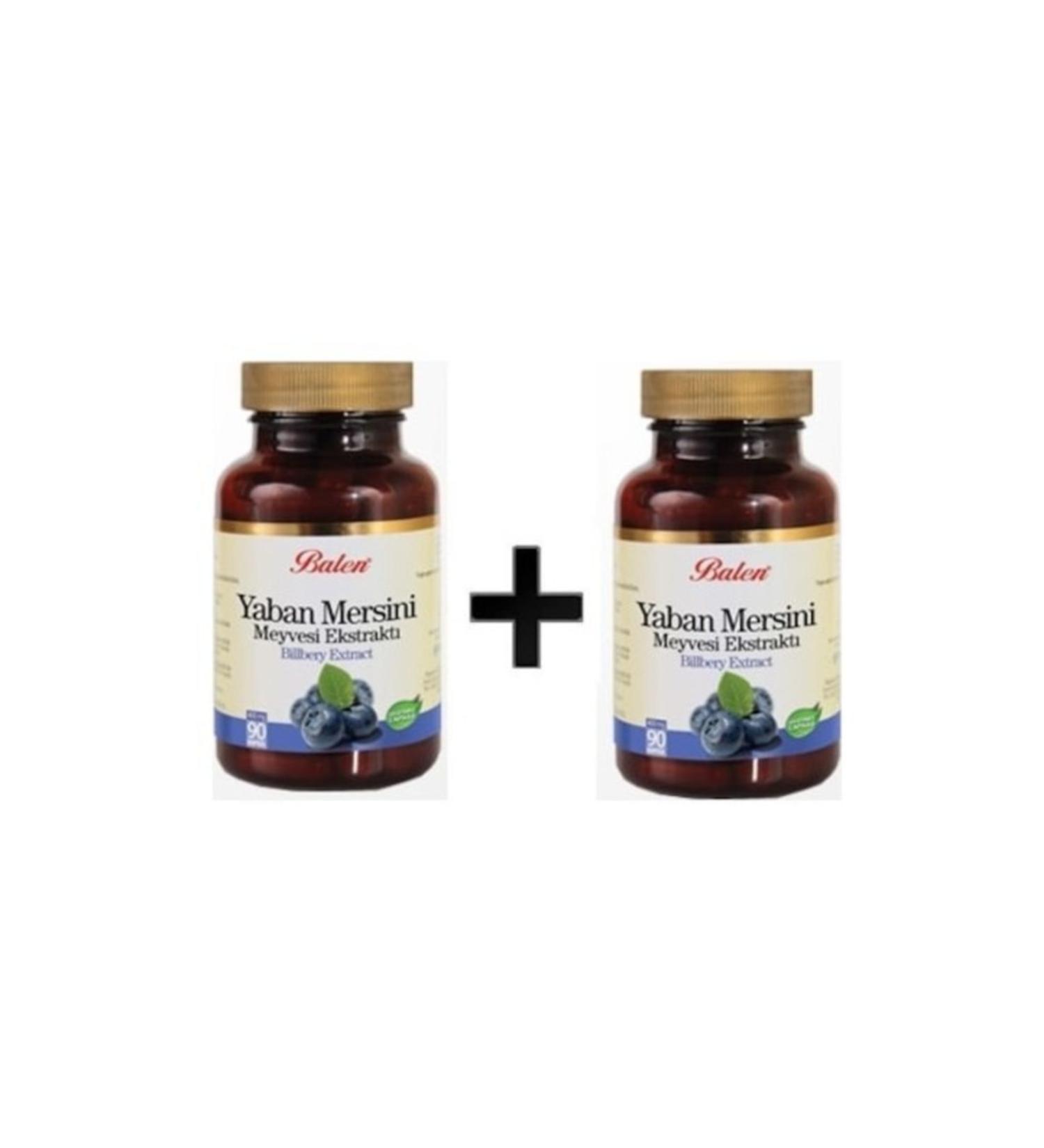 Balen Blueberry Extract 90 Capsules 2 Pieces